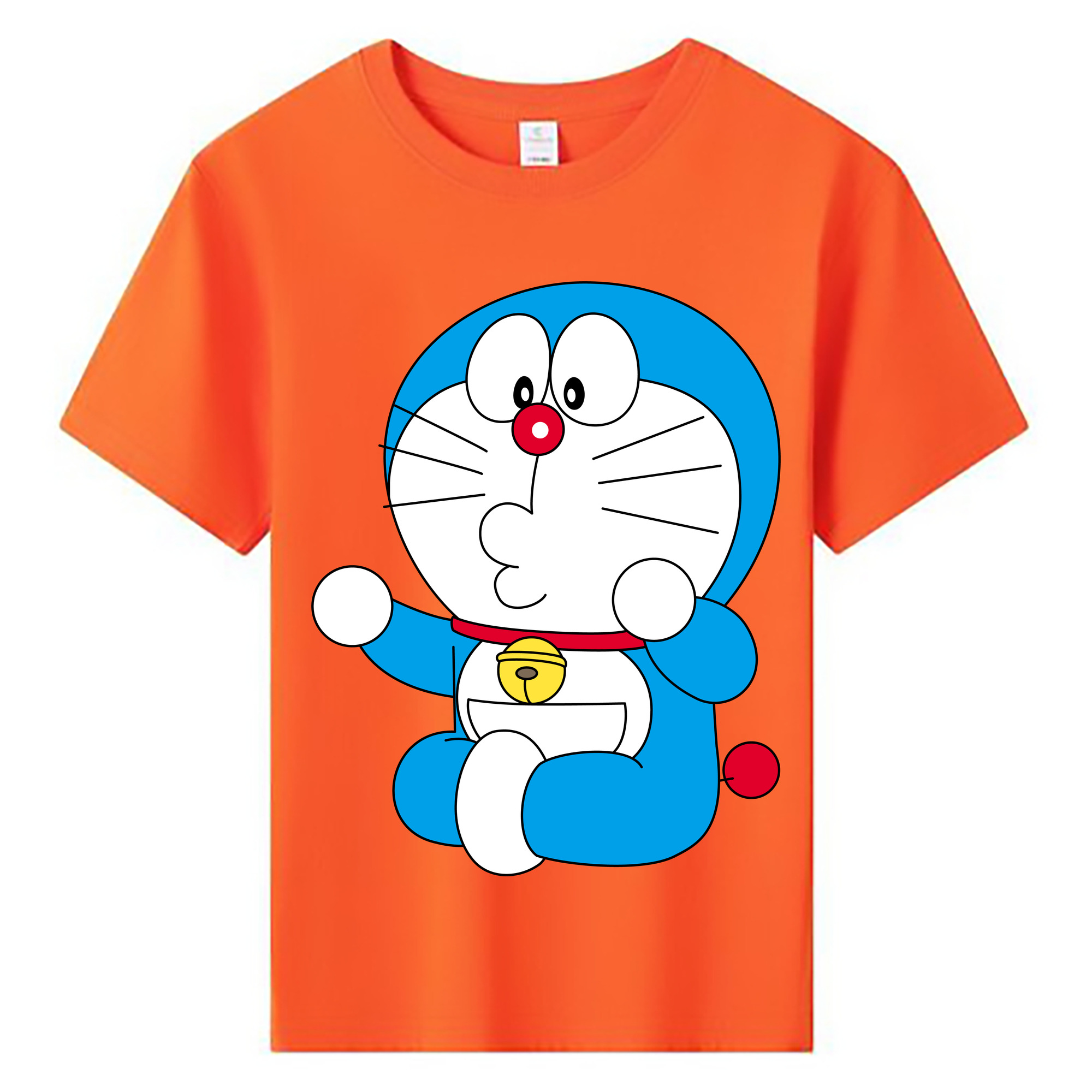 （画像用） ドラえもん Doraemon 綿100％キッズTシャツ（フロントプリント）