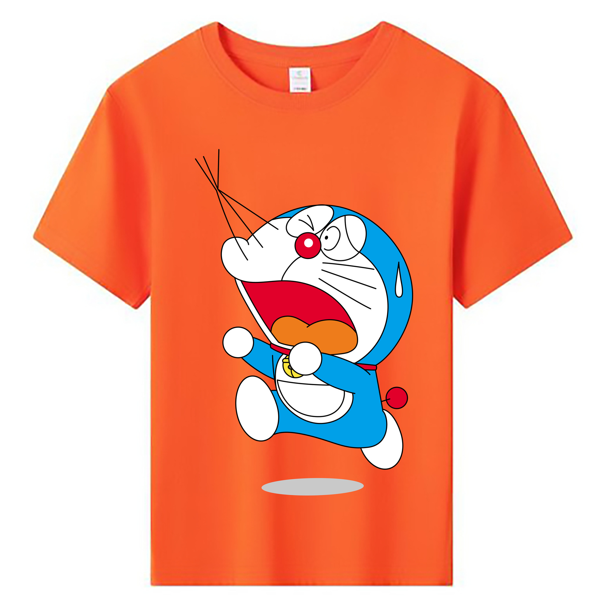 （画像用） ドラえもん Doraemon 綿100％キッズTシャツ（フロントプリント）