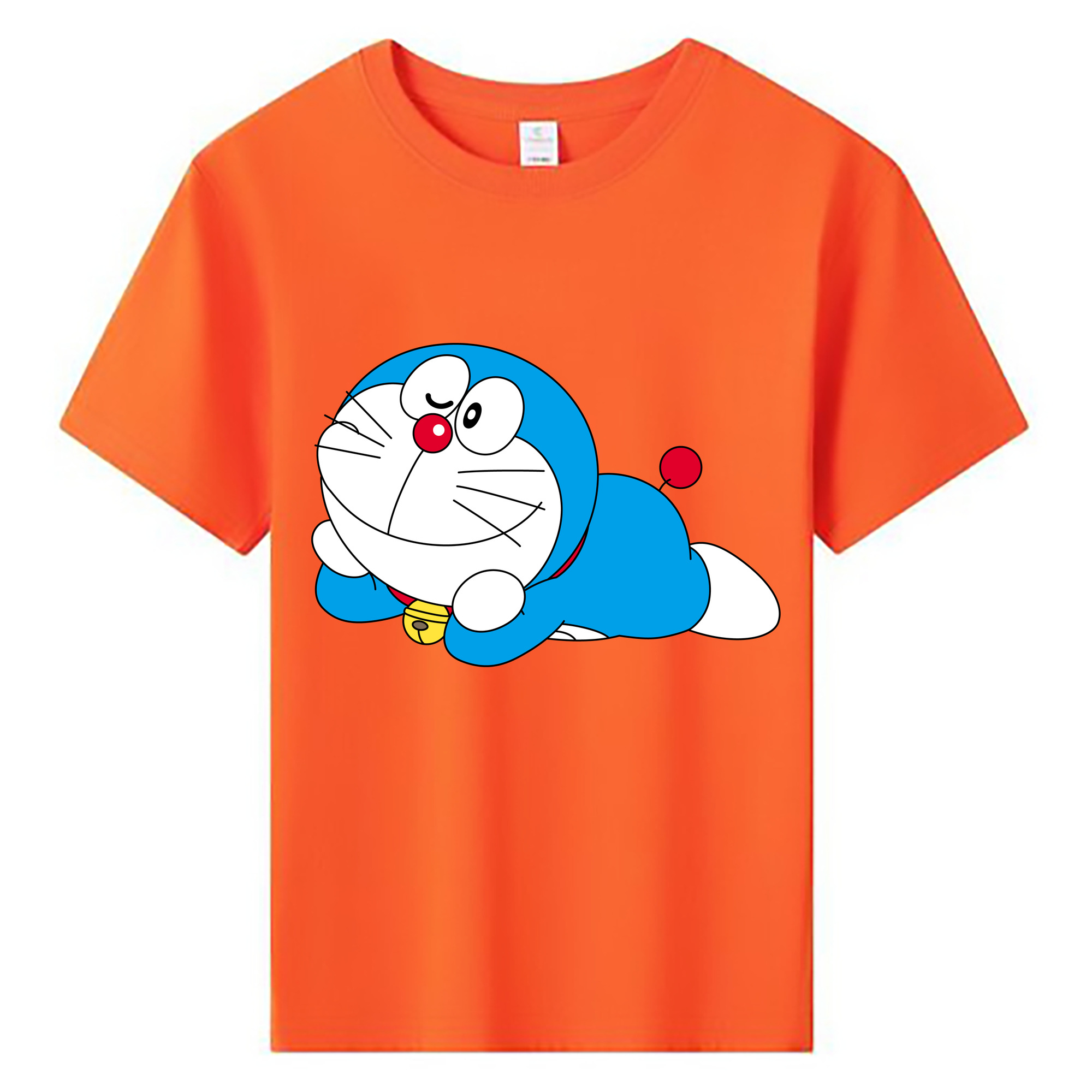 （画像用） ドラえもん Doraemon 綿100％キッズTシャツ（フロントプリント）