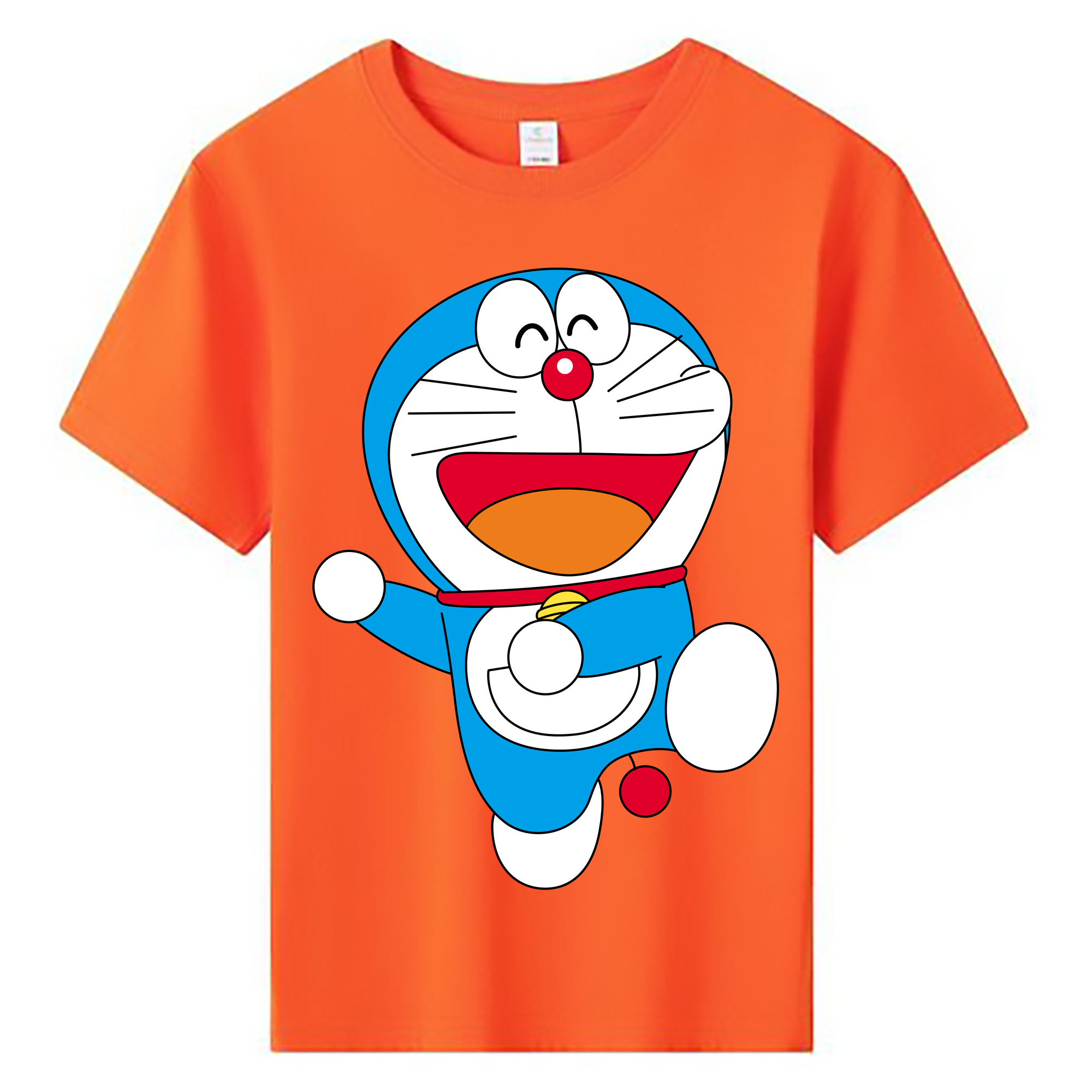 （画像用） ドラえもん Doraemon 綿100％キッズTシャツ（フロントプリント）