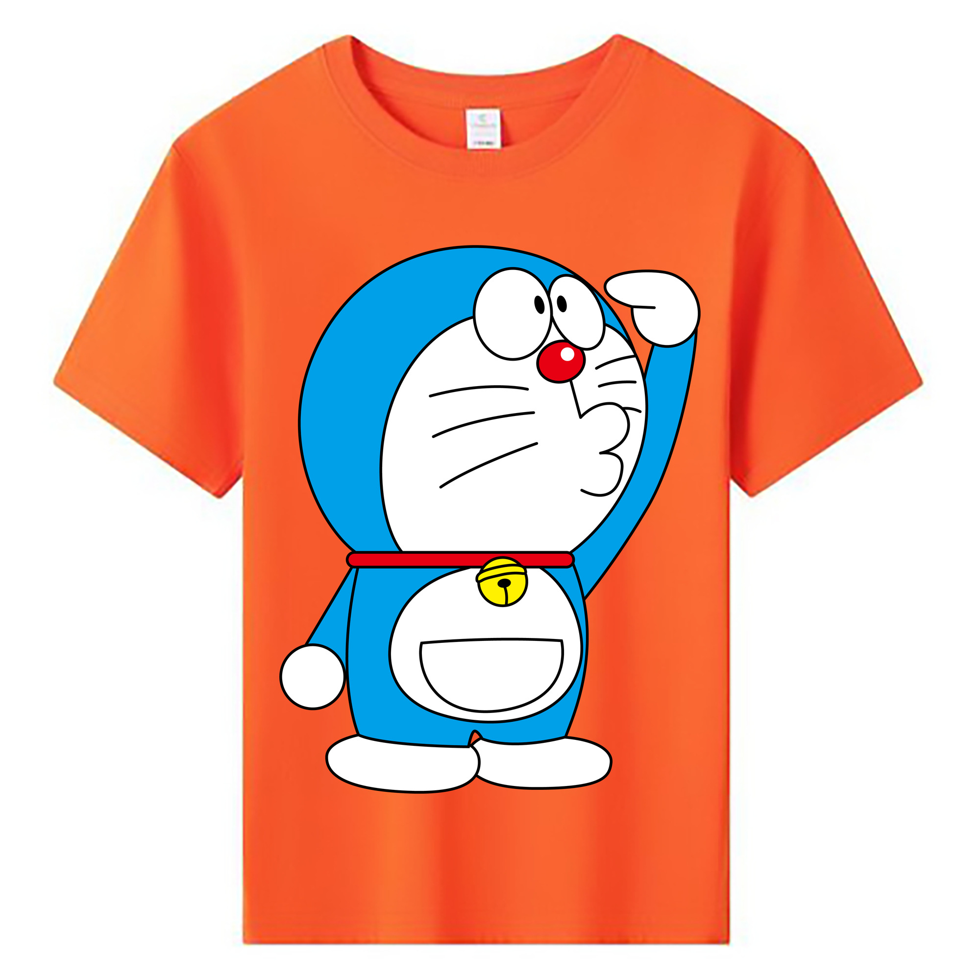 （画像用） ドラえもん Doraemon 綿100％キッズTシャツ（フロントプリント）