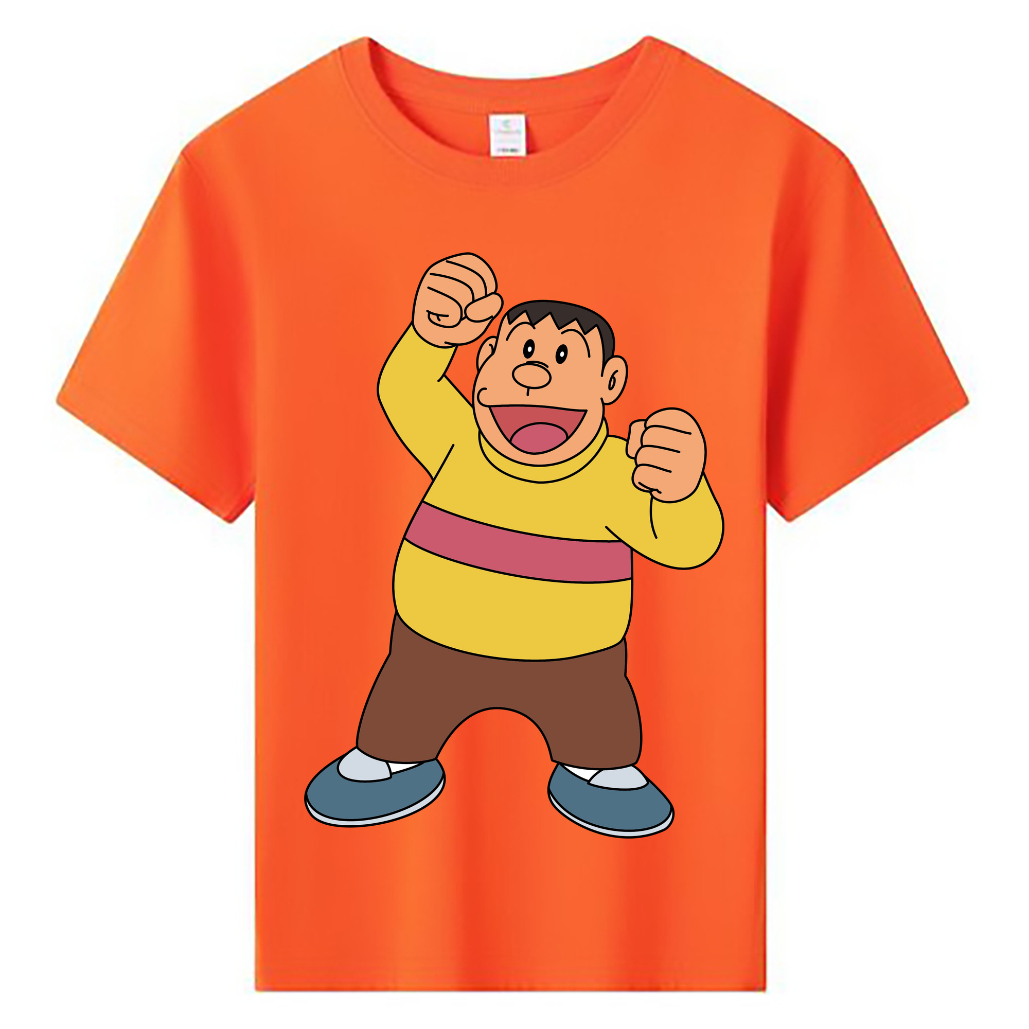 （画像用） ドラえもん 剛田武 Doraemon Gouta Takeshi 綿100％キッズTシャツ（フロントプリント）