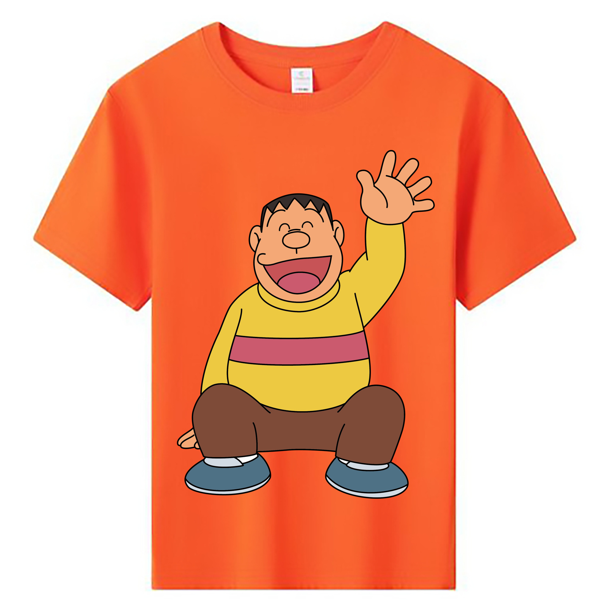 （画像用） ドラえもん 剛田武 Doraemon Gouta Takeshi 綿100％キッズTシャツ（フロントプリント）