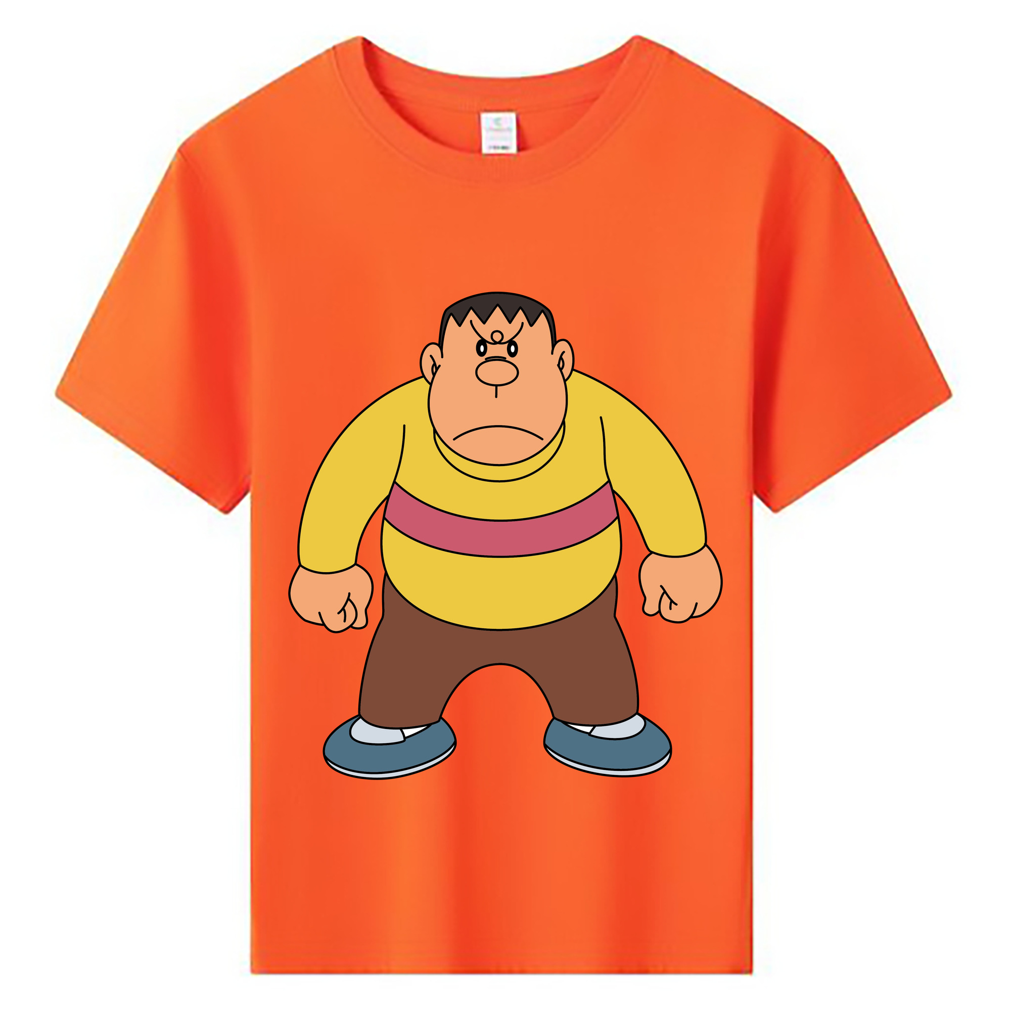 （画像用） ドラえもん 剛田武 Doraemon Gouta Takeshi 綿100％キッズTシャツ（フロントプリント）