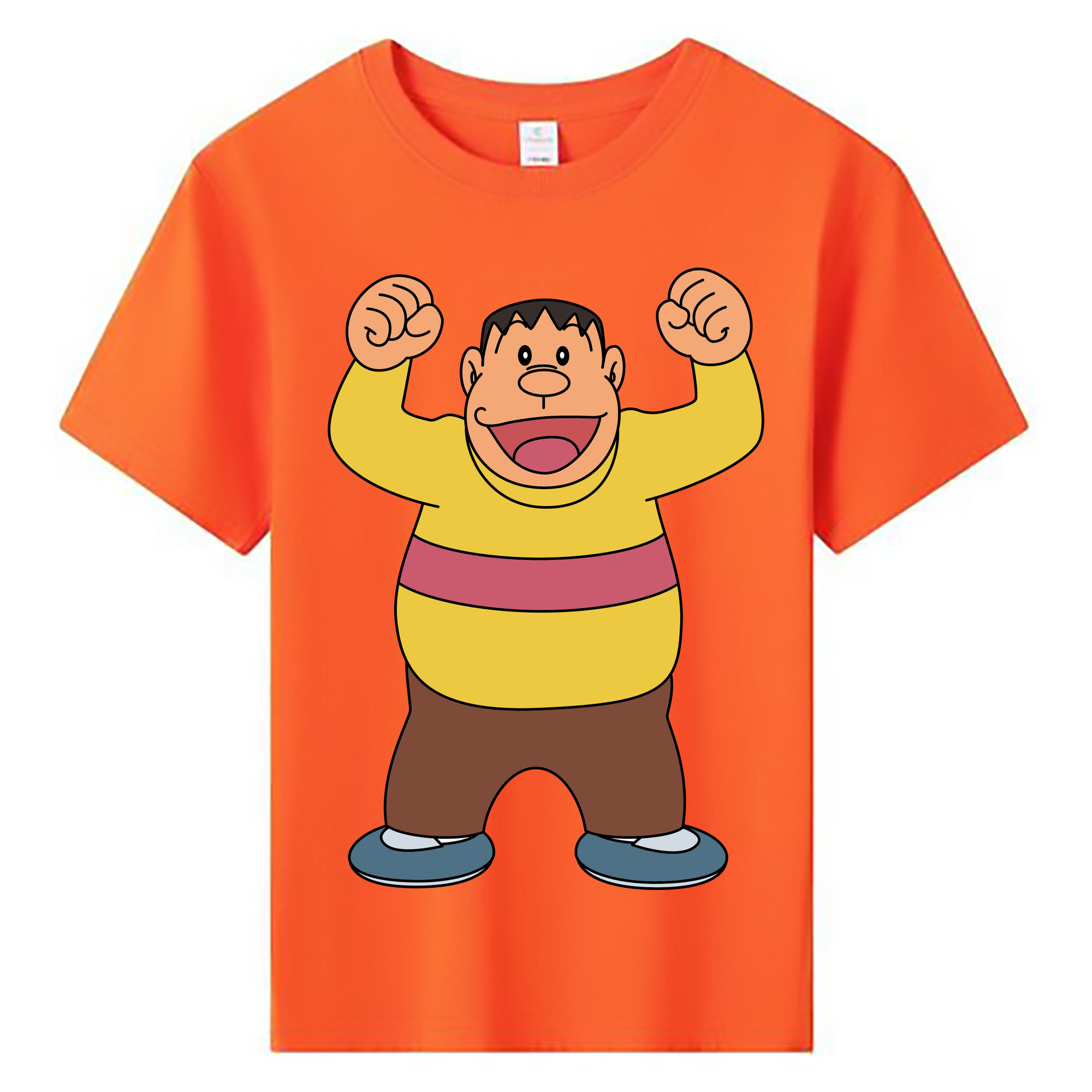 （画像用） ドラえもん 剛田武 Doraemon Gouta Takeshi 綿100％キッズTシャツ（フロントプリント）