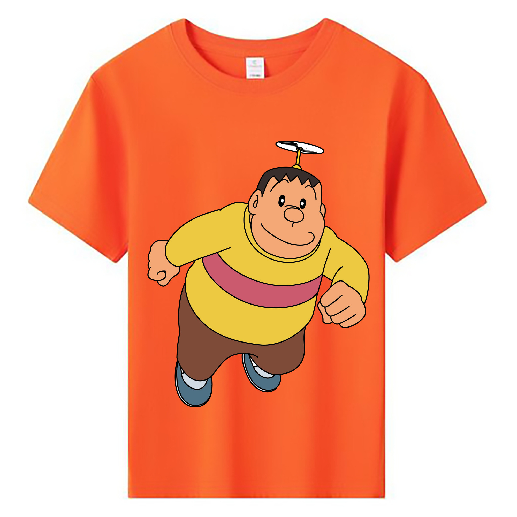 （画像用） ドラえもん 剛田武 Doraemon Gouta Takeshi 綿100％キッズTシャツ（フロントプリント）