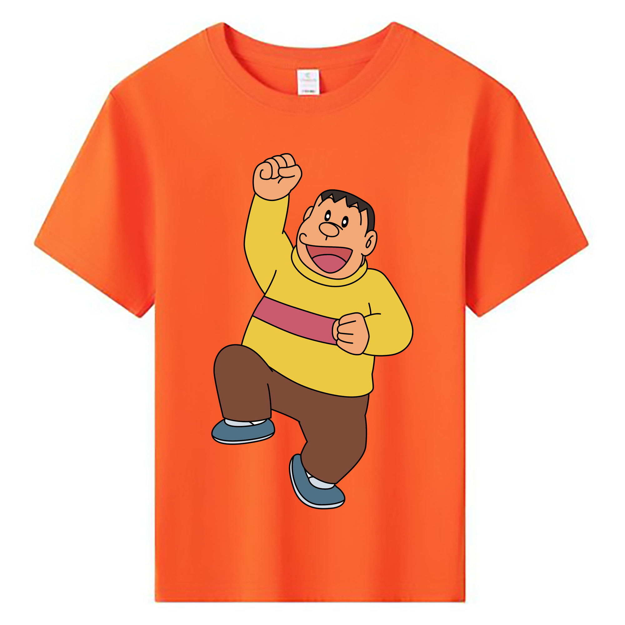 （画像用） ドラえもん 剛田武 Doraemon Gouta Takeshi 綿100％キッズTシャツ（フロントプリント）