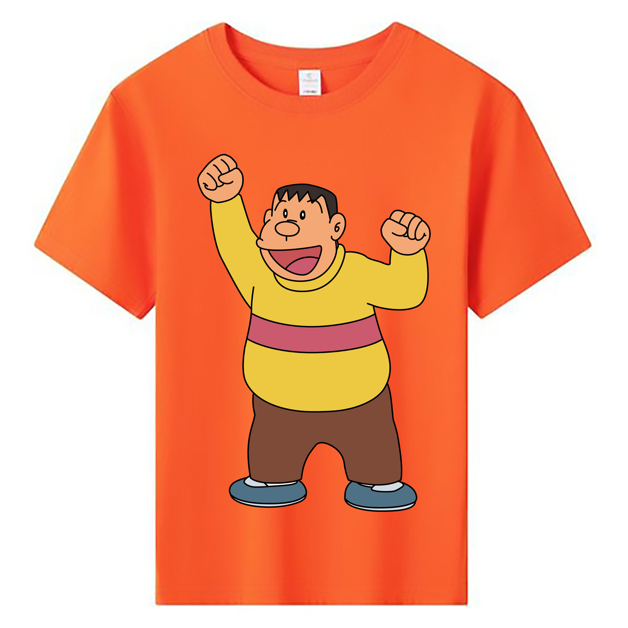 （画像用） ドラえもん 剛田武 Doraemon Gouta Takeshi 綿100％キッズTシャツ（フロントプリント）