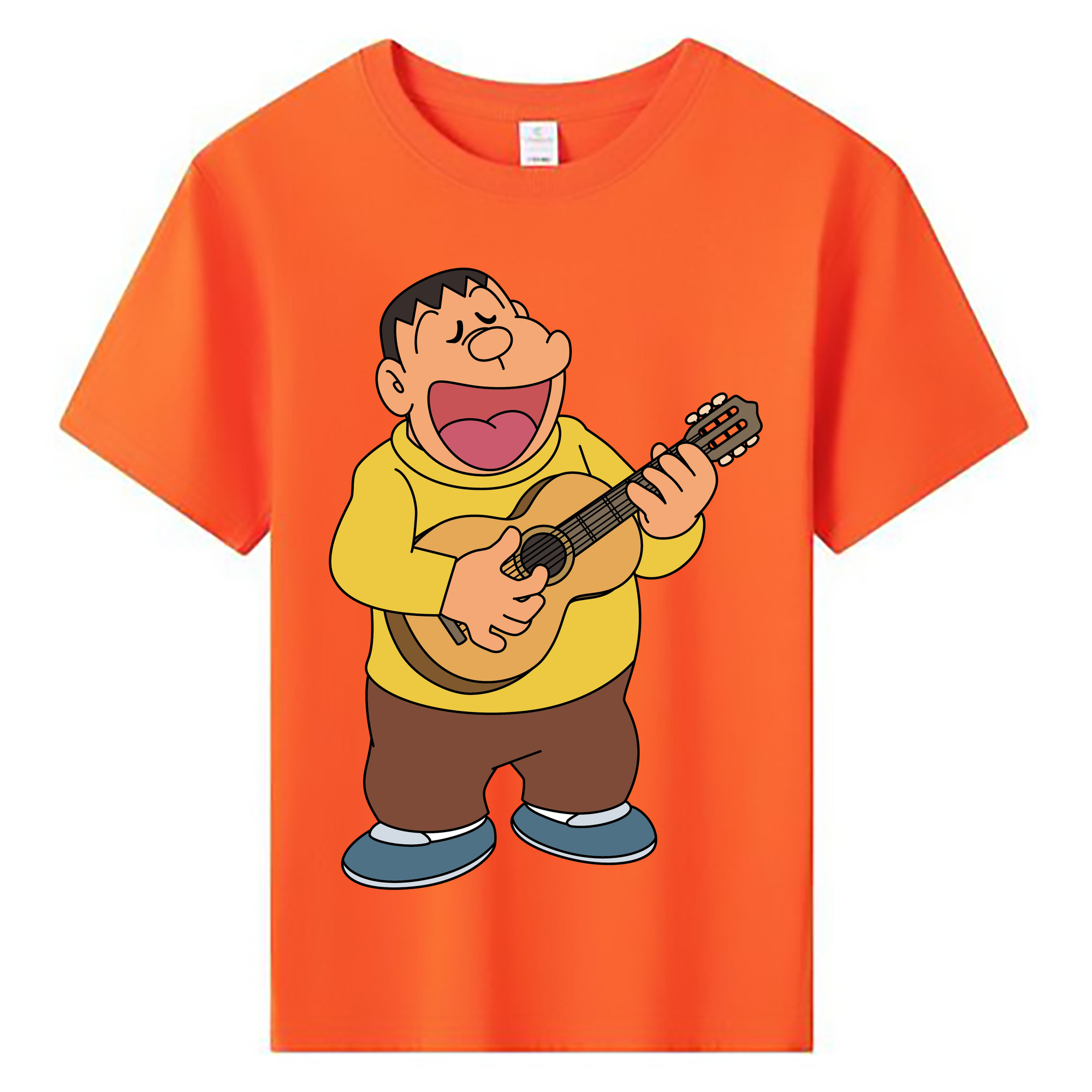 （画像用） ドラえもん 剛田武 Doraemon Gouta Takeshi 綿100％キッズTシャツ（フロントプリント）