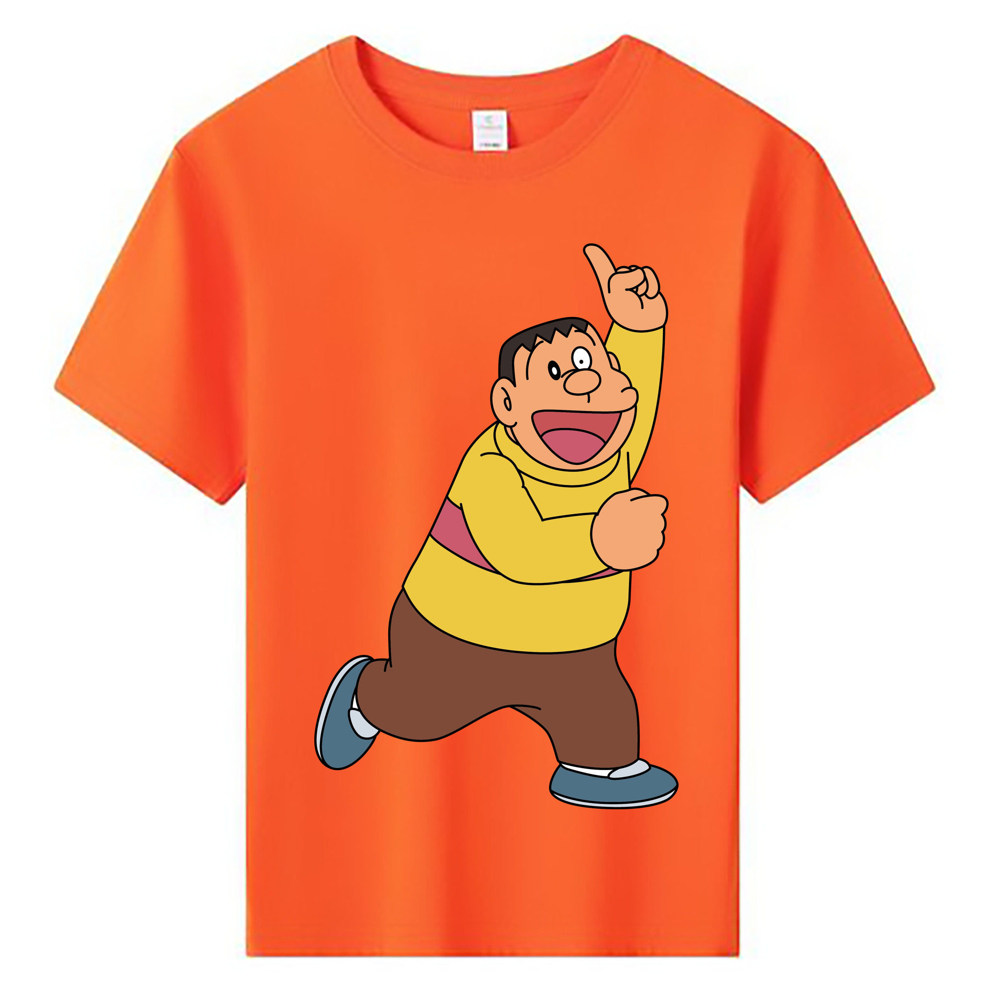 （画像用） ドラえもん 剛田武 Doraemon Gouta Takeshi 綿100％キッズTシャツ（フロントプリント）