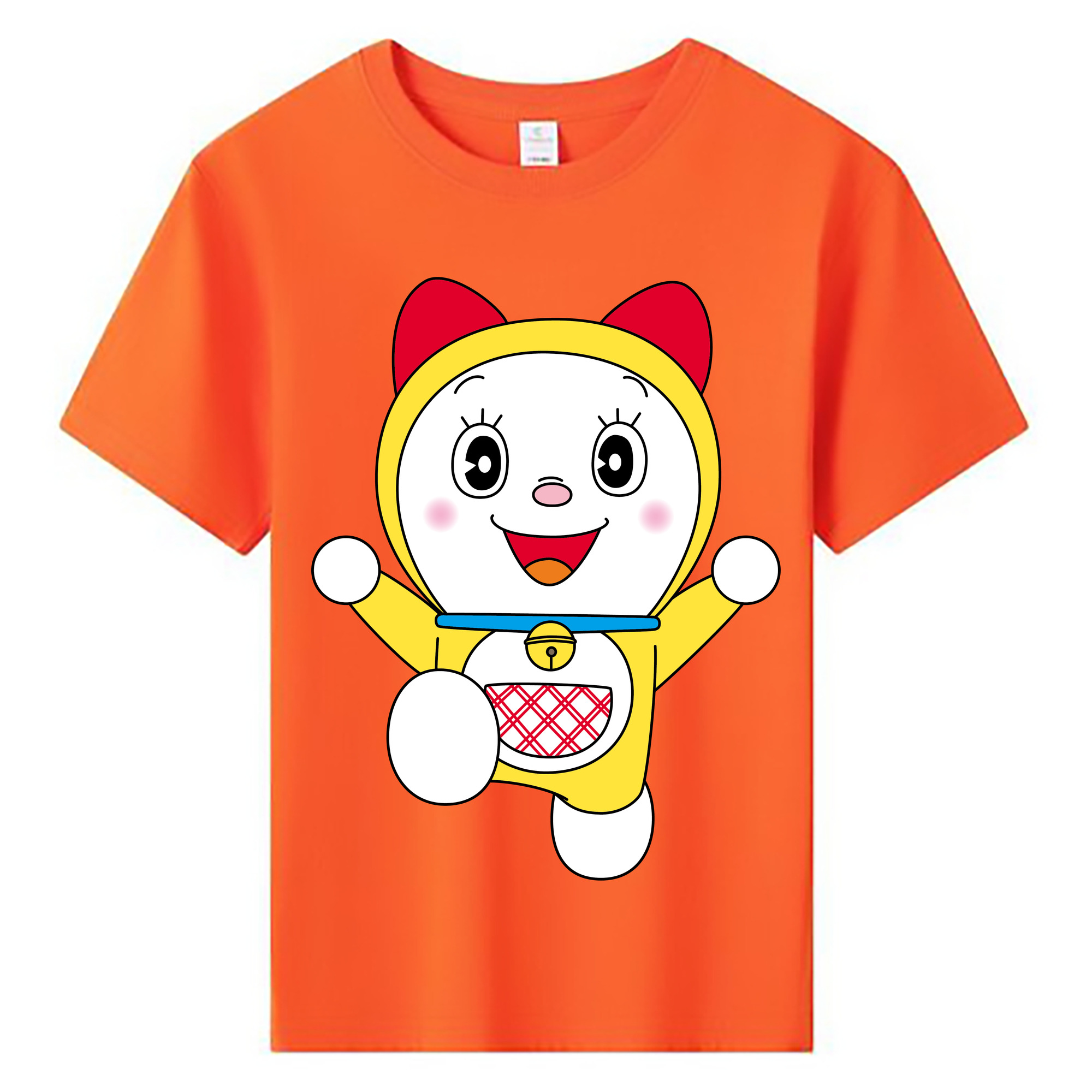 （画像用） ドラえもん ドラミ Doraemon Dorami 綿100％キッズTシャツ（フロントプリント）