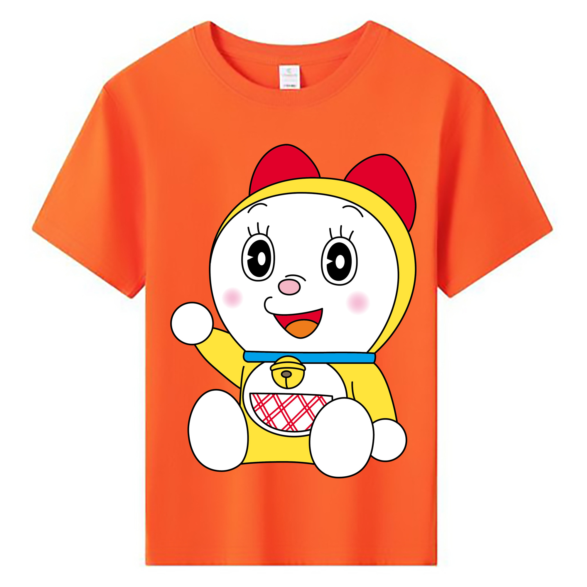 （画像用） ドラえもん ドラミ Doraemon Dorami 綿100％キッズTシャツ（フロントプリント）
