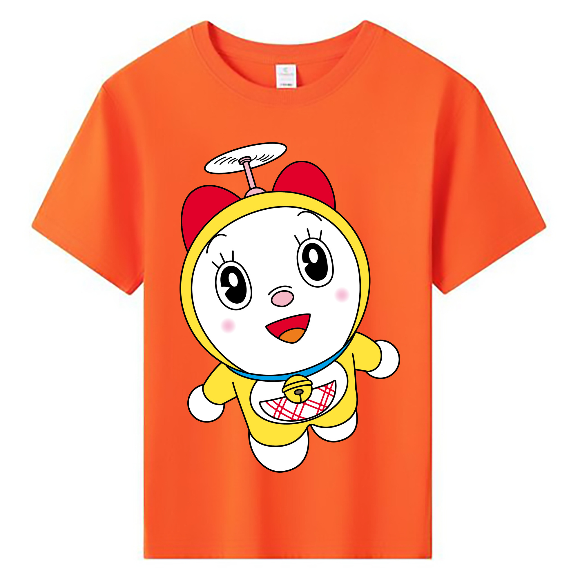 （画像用） ドラえもん ドラミ Doraemon Dorami 綿100％キッズTシャツ（フロントプリント）