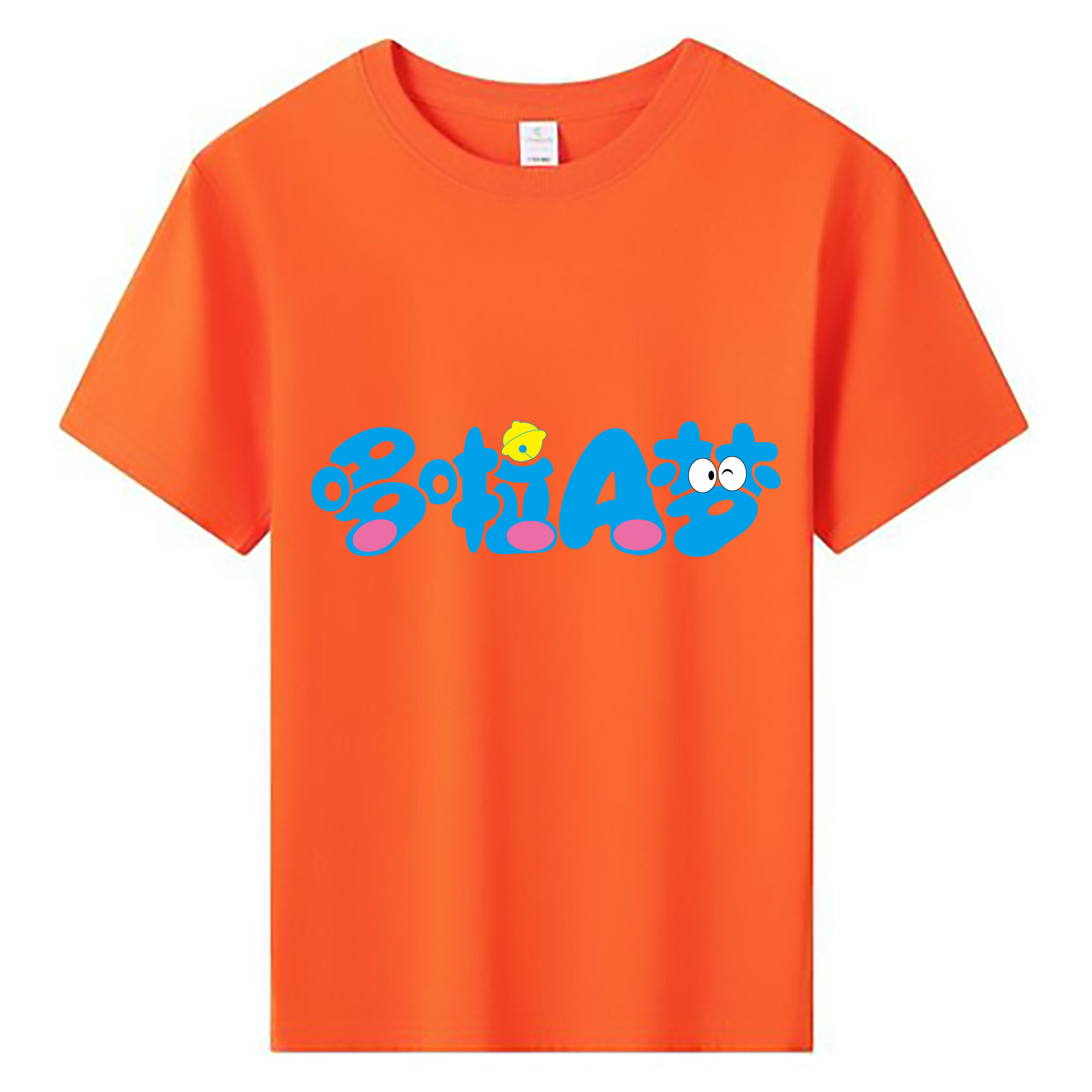 （画像用） ドラえもん Doraemon 綿100％キッズTシャツ（フロントプリント）