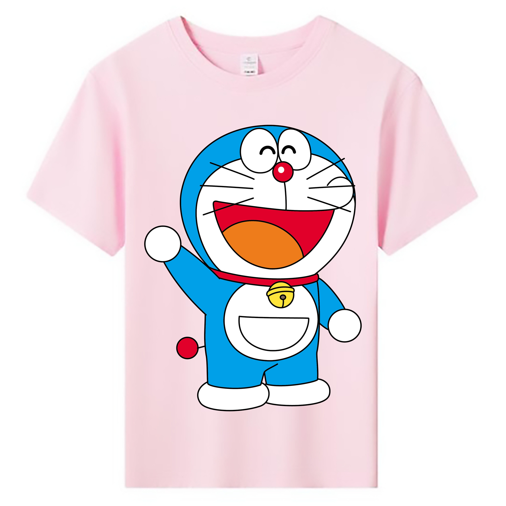 （画像用） ドラえもん Doraemon 綿100％キッズTシャツ（フロントプリント）
