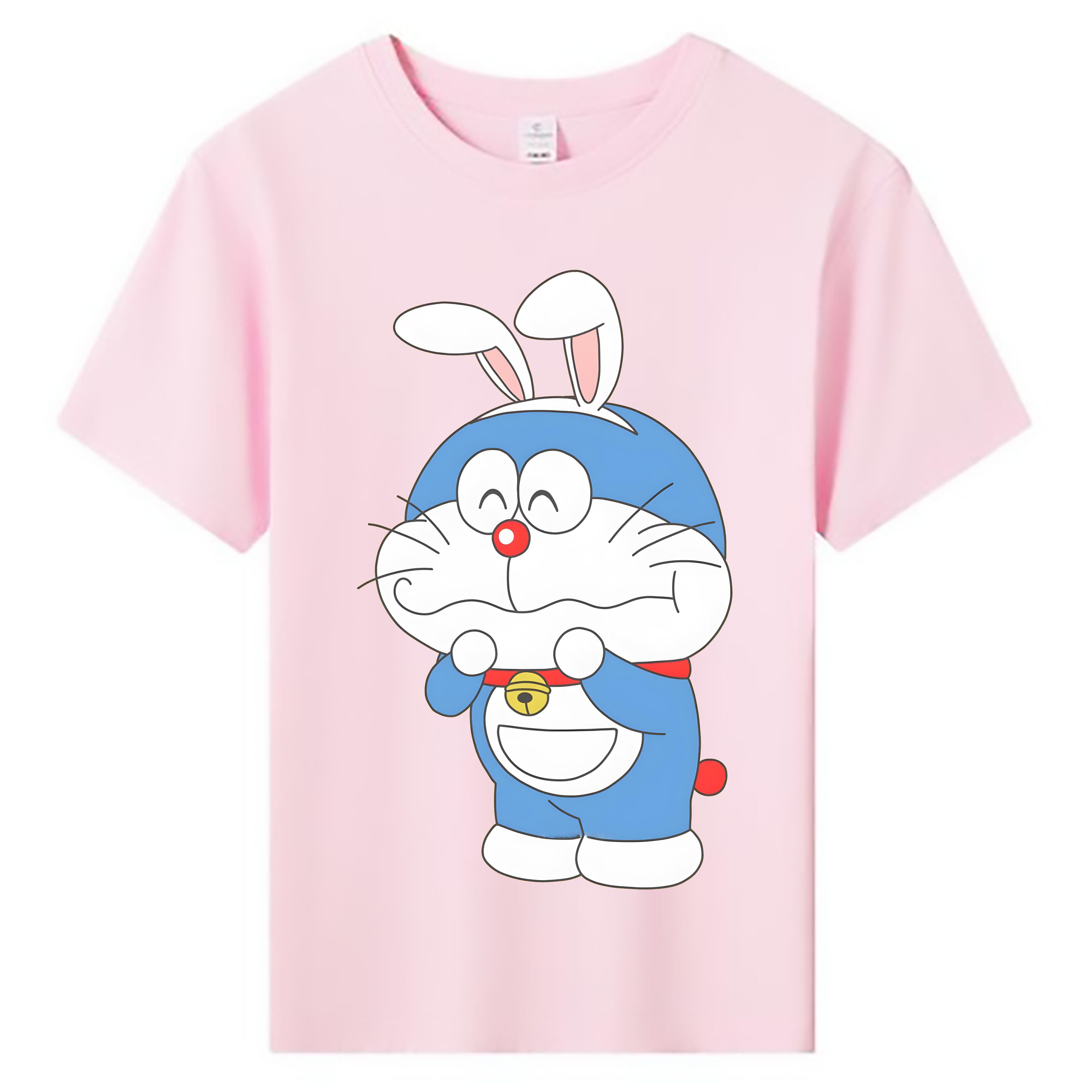 （画像用） ドラえもん Doraemon 綿100％キッズTシャツ（フロントプリント）