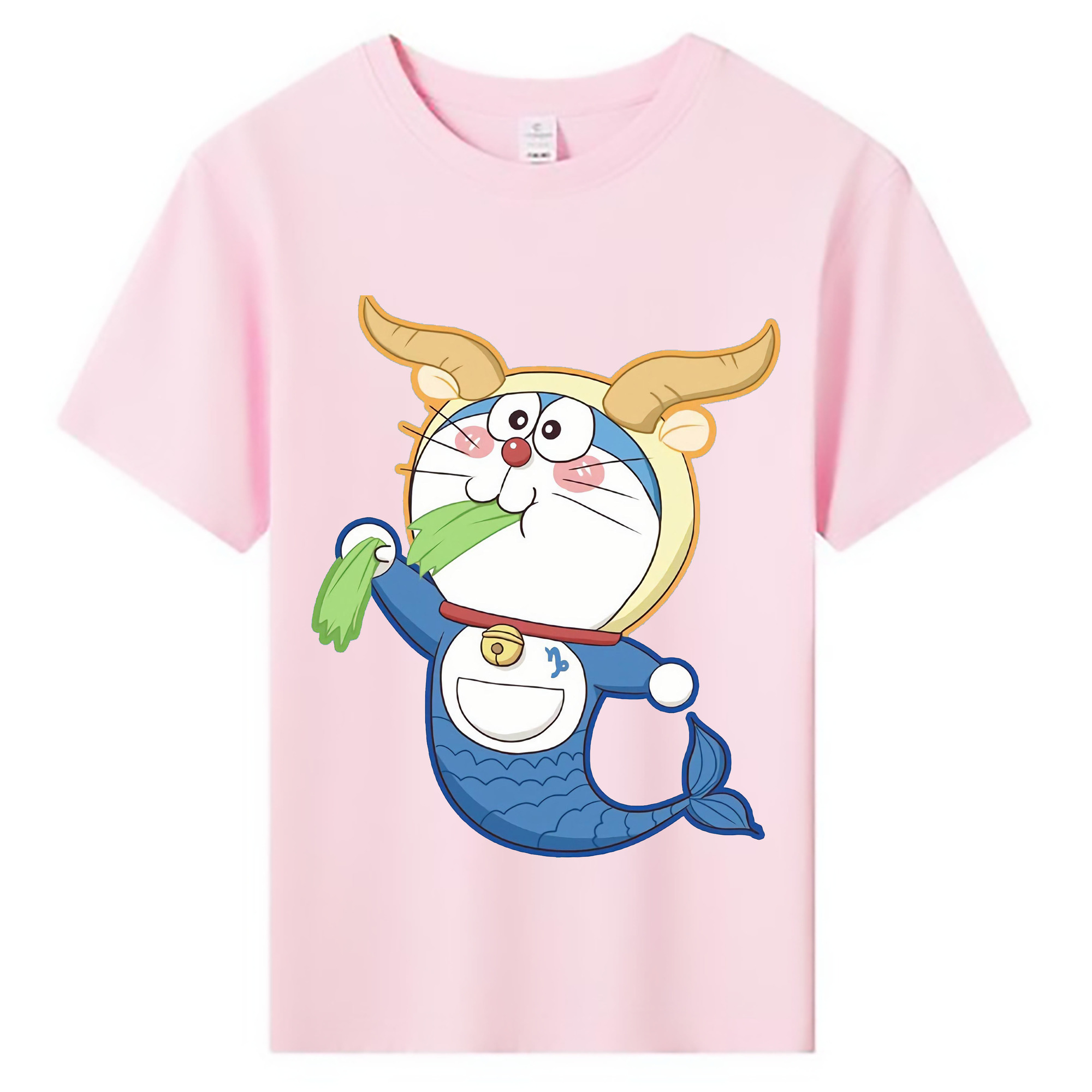 （画像用） ドラえもん Doraemon 綿100％キッズTシャツ（フロントプリント）