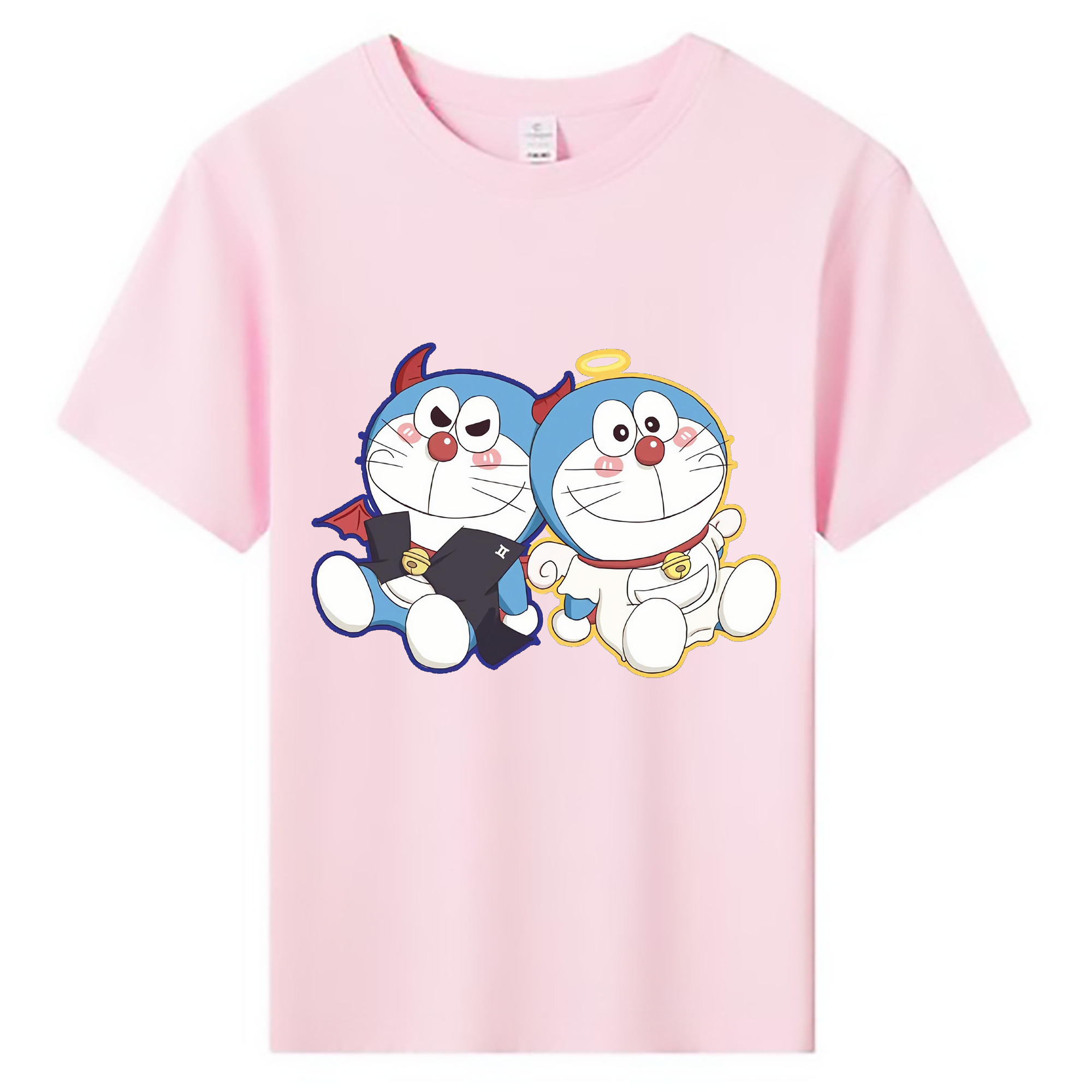 （画像用） ドラえもん Doraemon 綿100％キッズTシャツ（フロントプリント）
