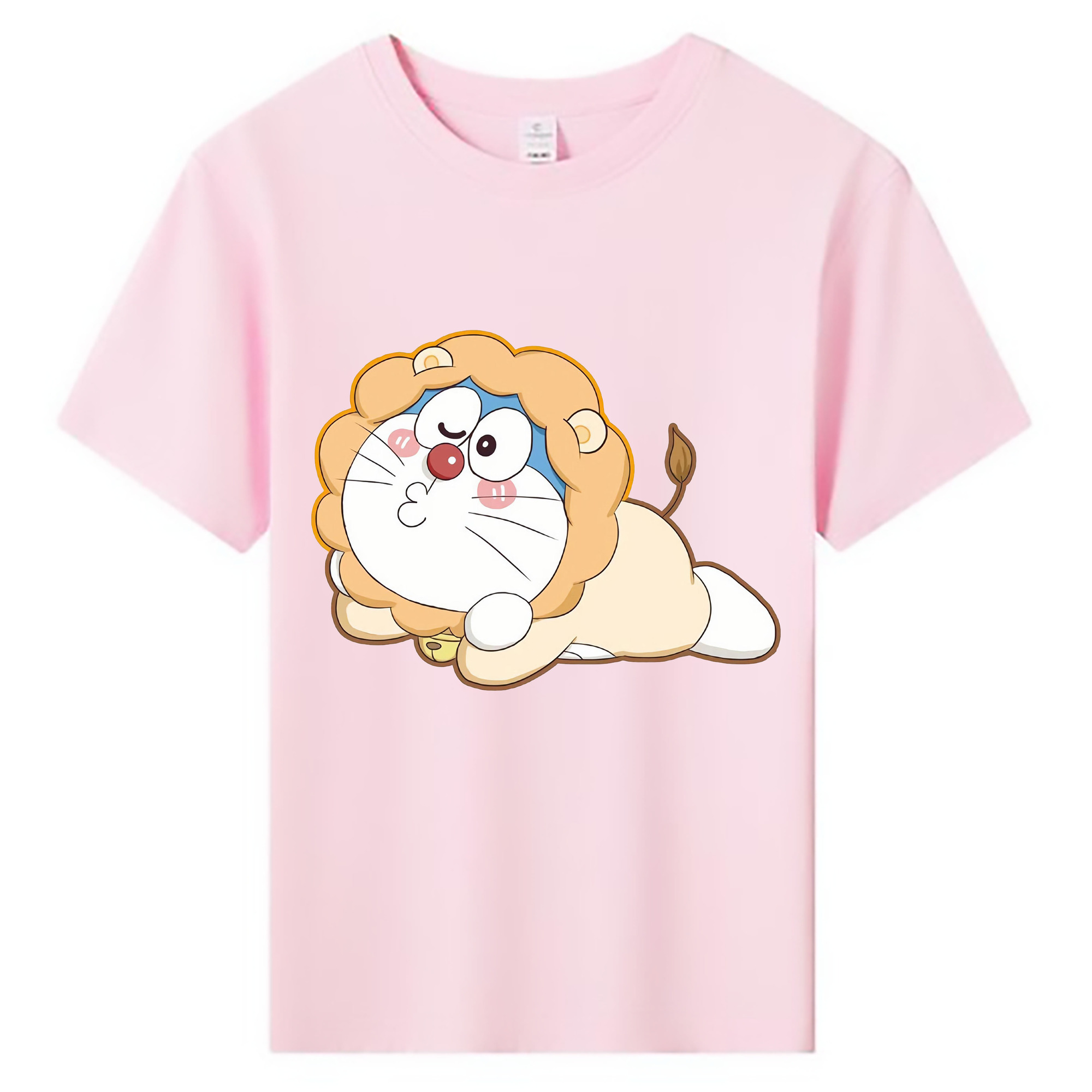 （画像用） ドラえもん Doraemon 綿100％キッズTシャツ（フロントプリント）