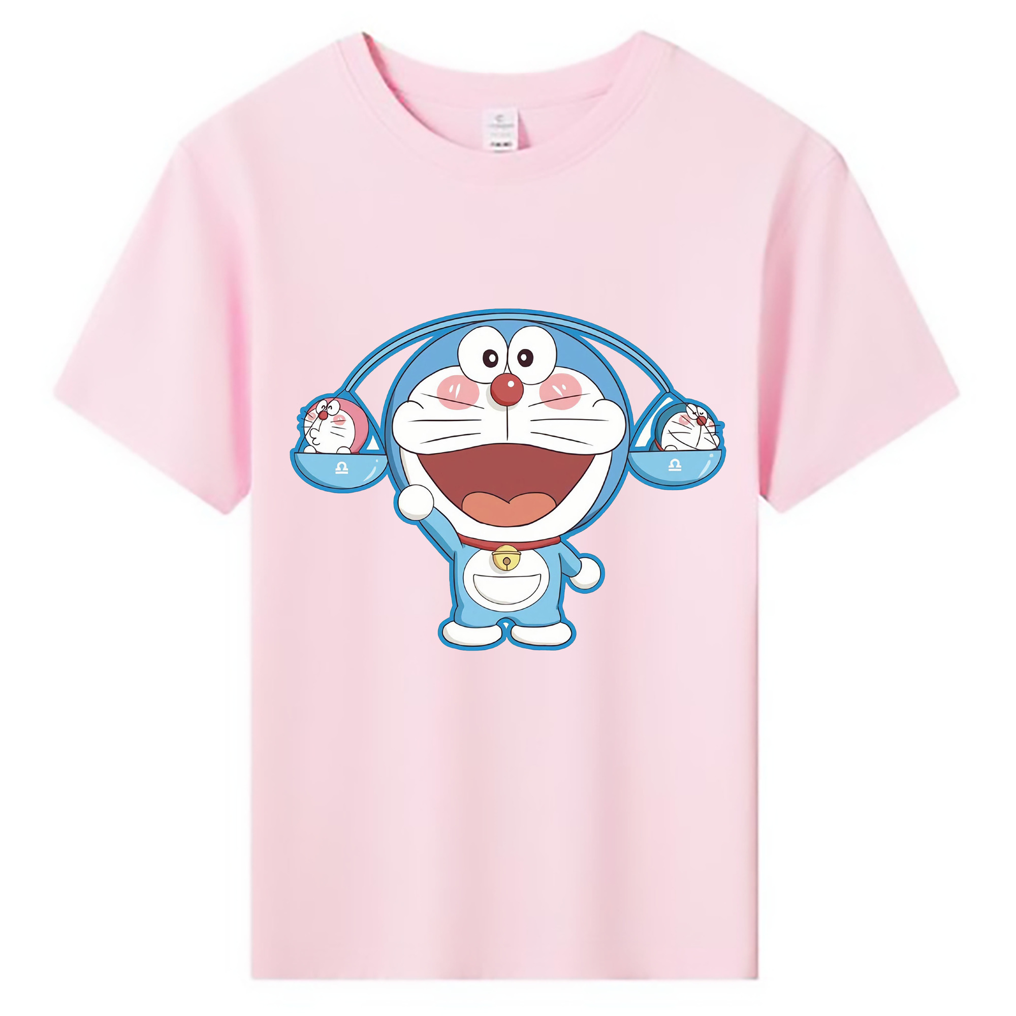 （画像用） ドラえもん Doraemon 綿100％キッズTシャツ（フロントプリント）