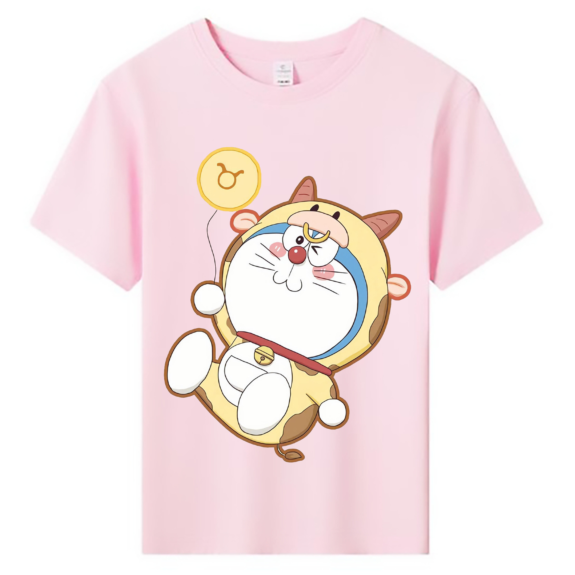 （画像用） ドラえもん Doraemon 綿100％キッズTシャツ（フロントプリント）