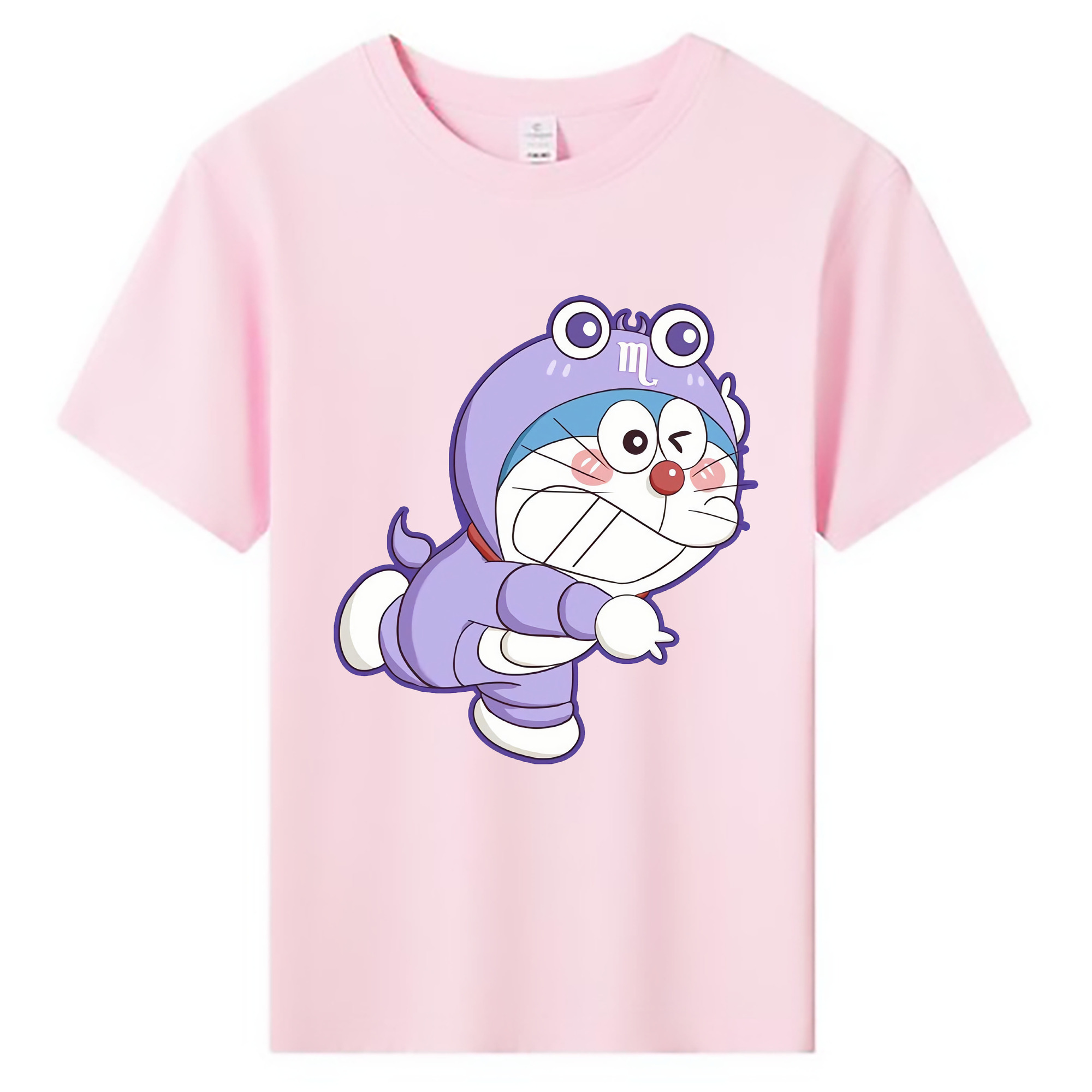 （画像用） ドラえもん Doraemon 綿100％キッズTシャツ（フロントプリント）