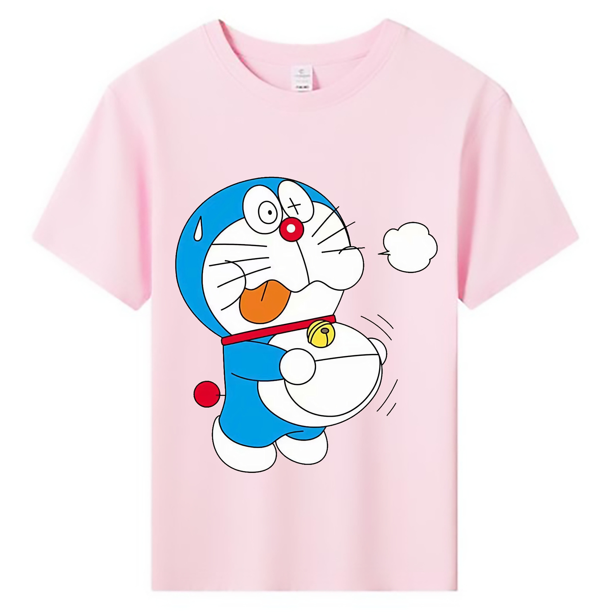 （画像用） ドラえもん Doraemon 綿100％キッズTシャツ（フロントプリント）