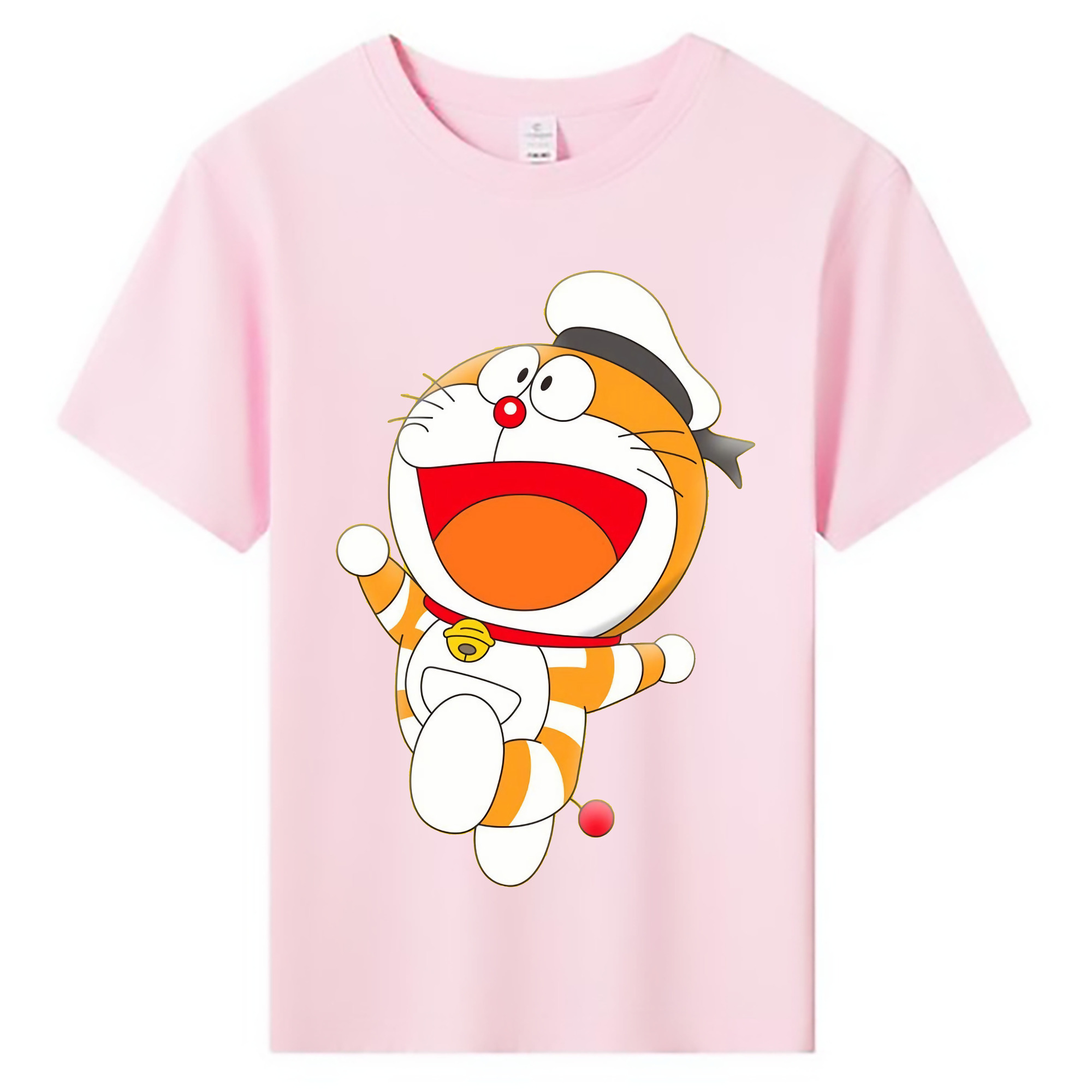 （画像用） ドラえもん Doraemon 綿100％キッズTシャツ（フロントプリント）