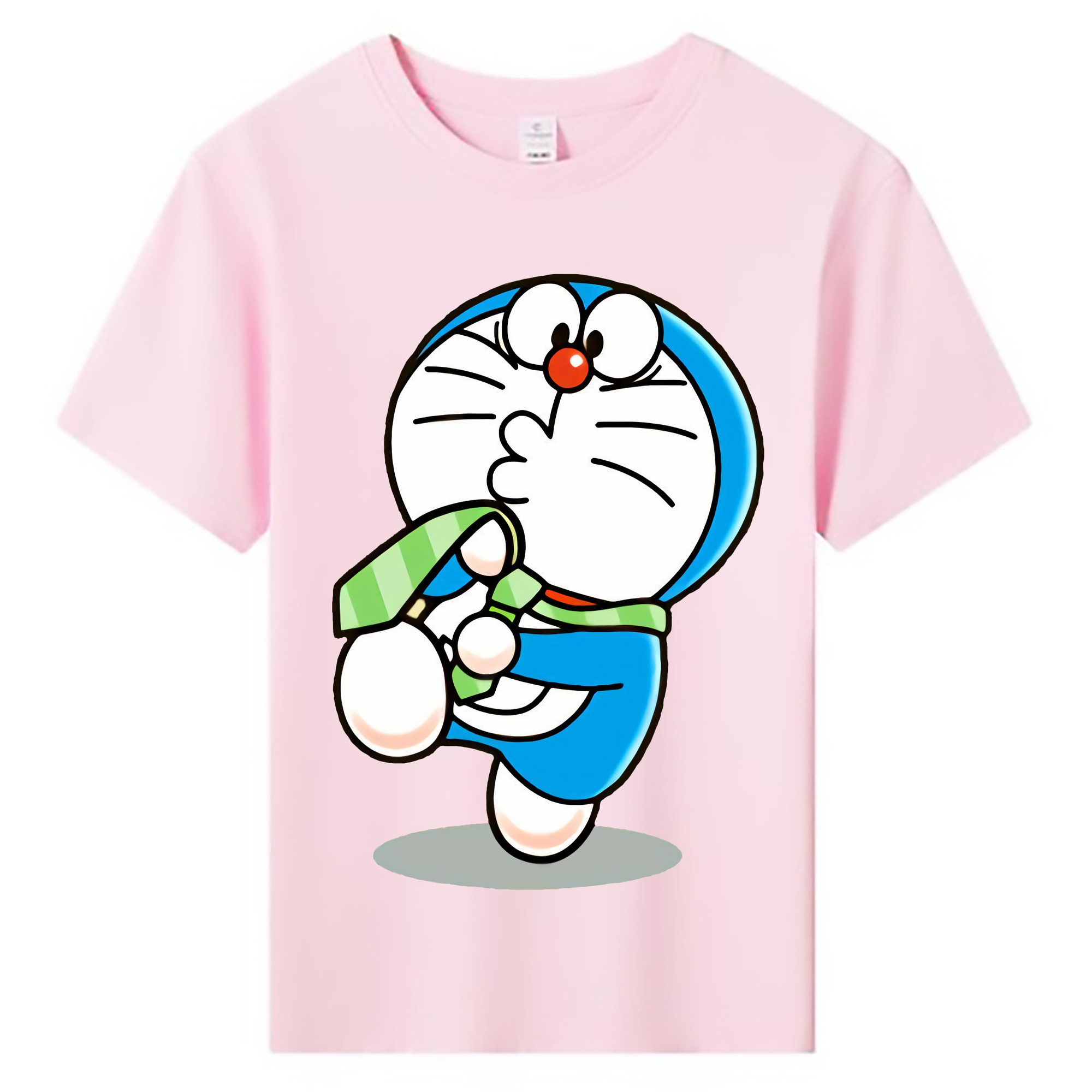 （画像用） ドラえもん Doraemon 綿100％キッズTシャツ（フロントプリント）