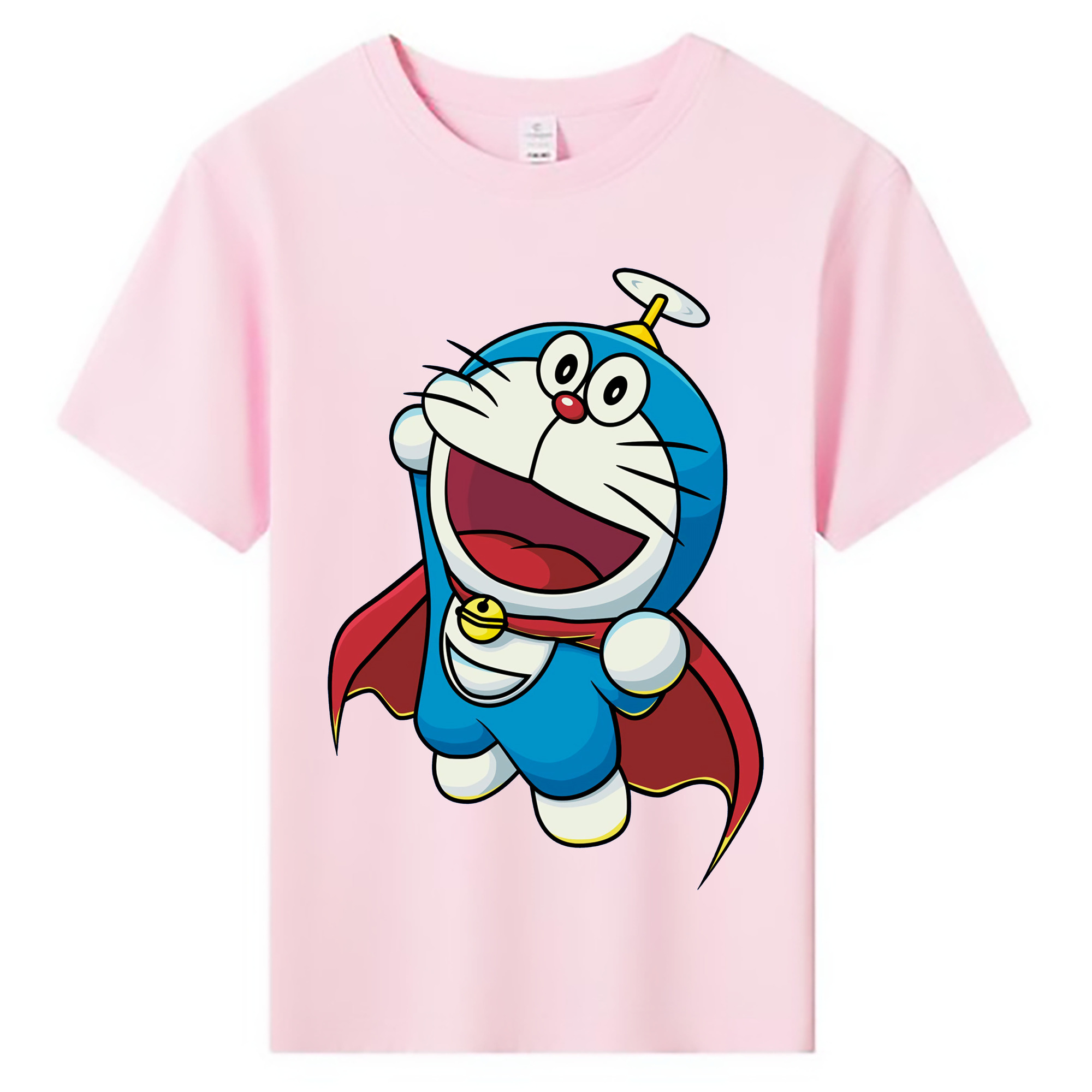 （画像用） ドラえもん Doraemon 綿100％キッズTシャツ（フロントプリント）