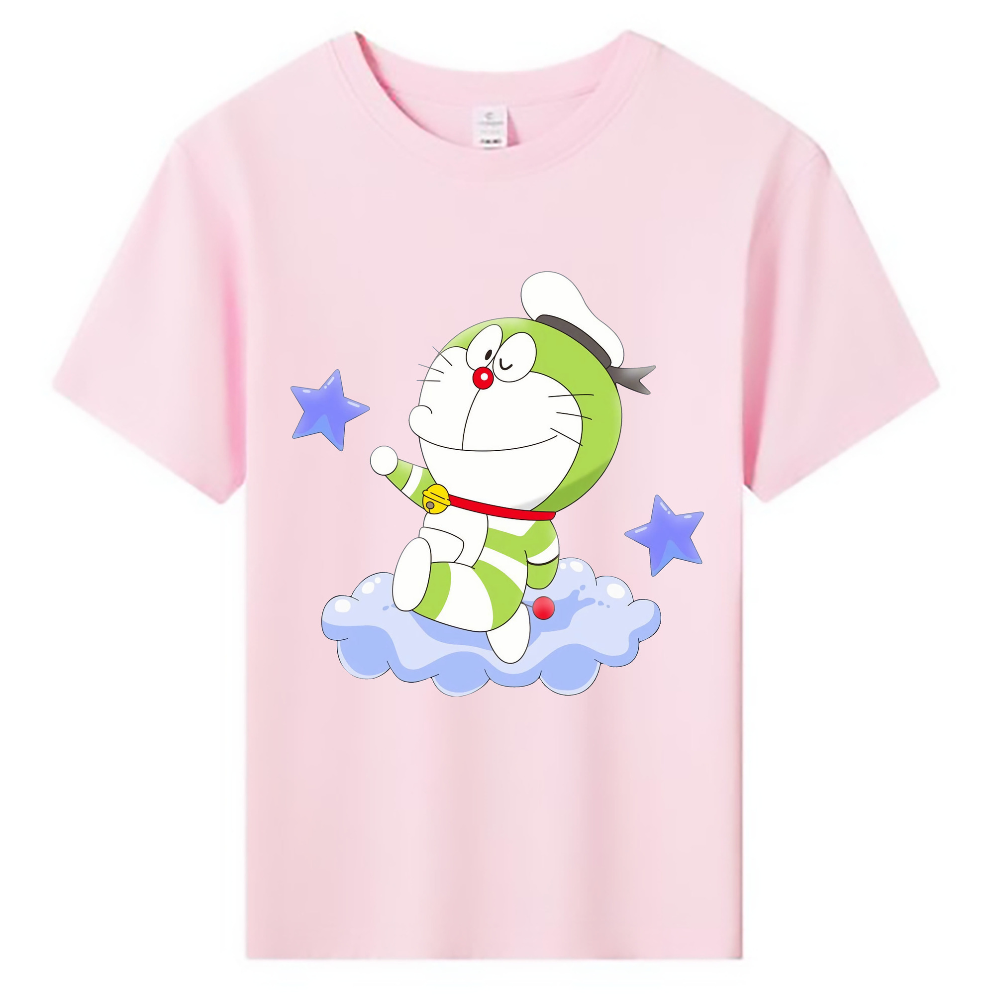 （画像用） ドラえもん Doraemon 綿100％キッズTシャツ（フロントプリント）