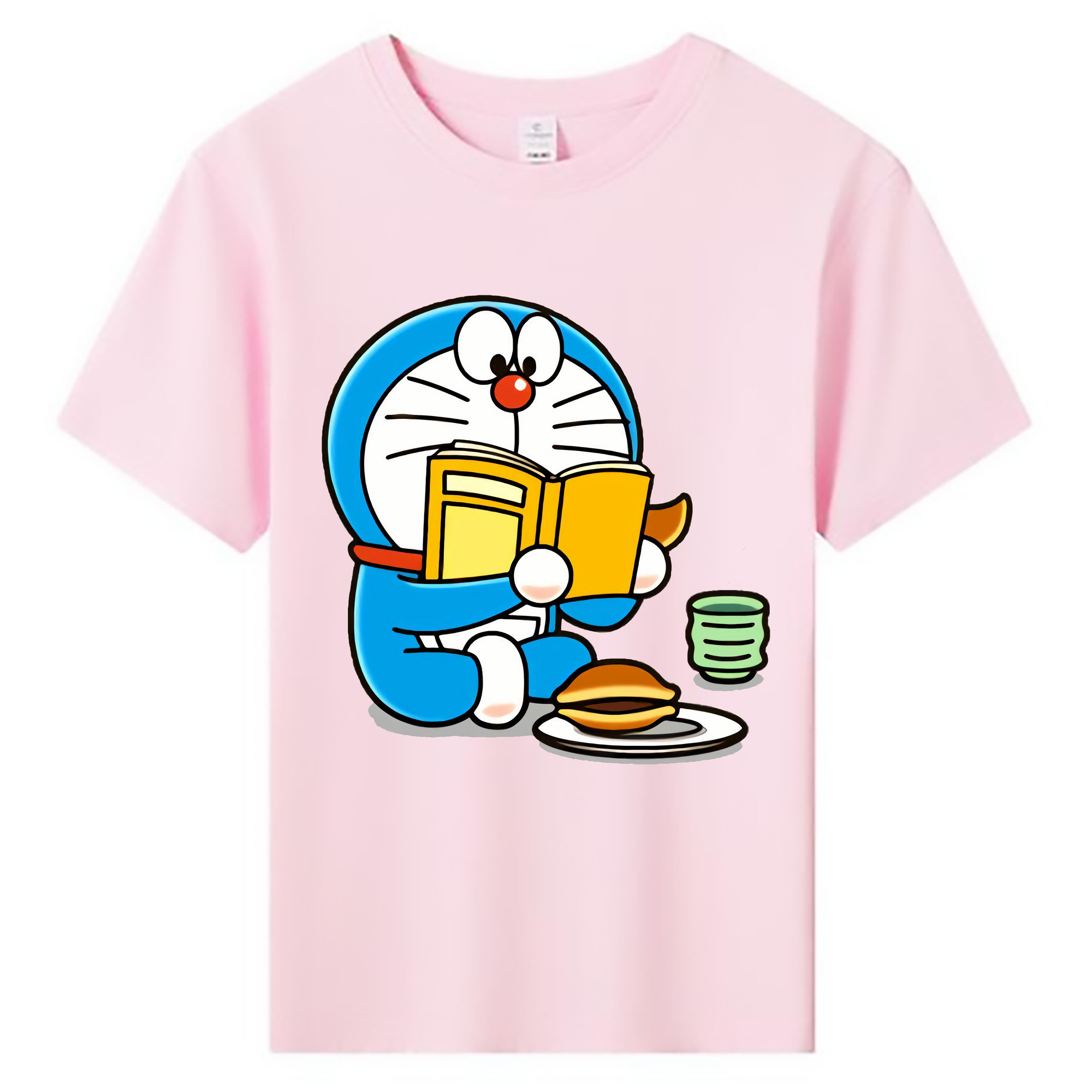 （画像用） ドラえもん Doraemon 綿100％キッズTシャツ（フロントプリント）