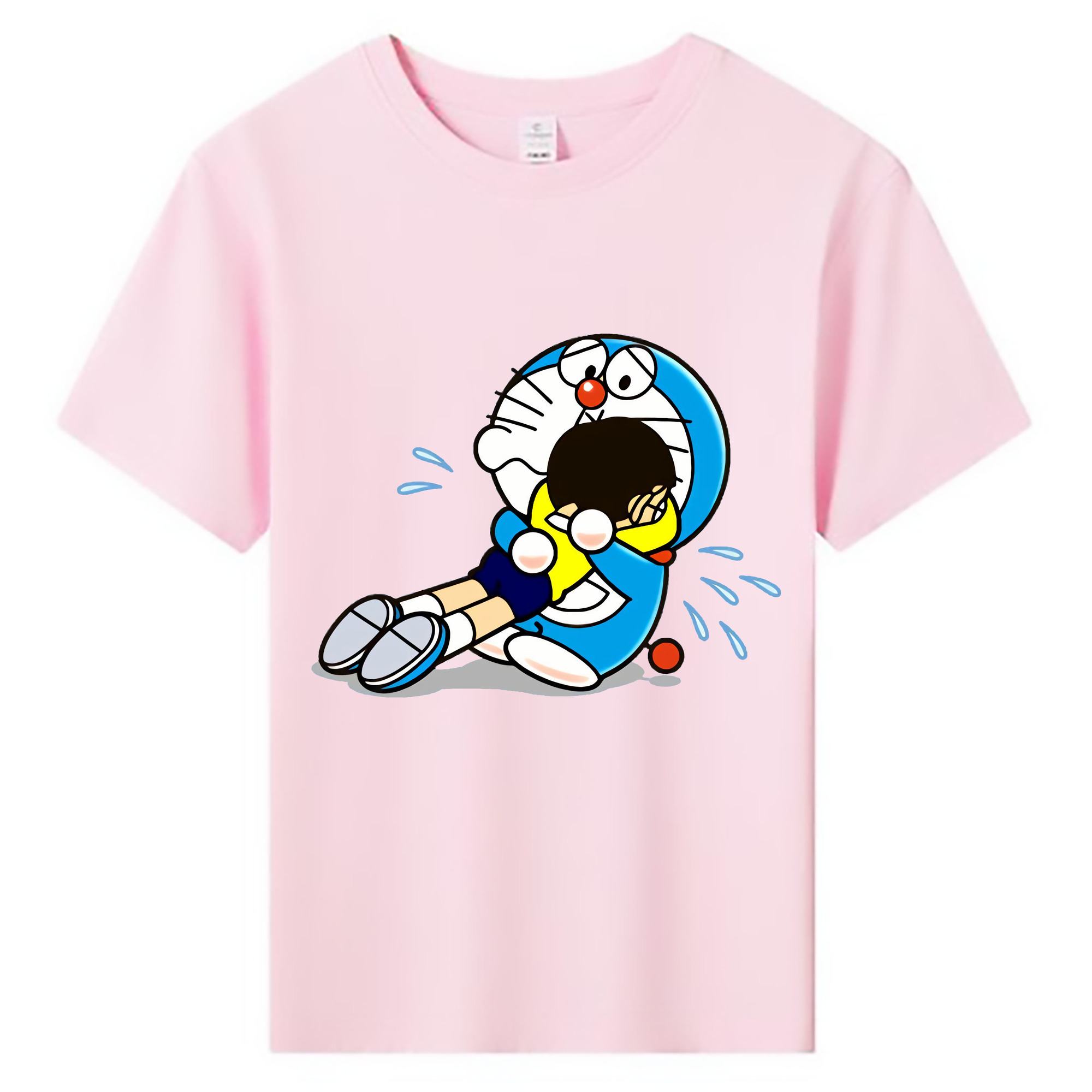 （画像用） ドラえもん Doraemon 綿100％キッズTシャツ（フロントプリント）