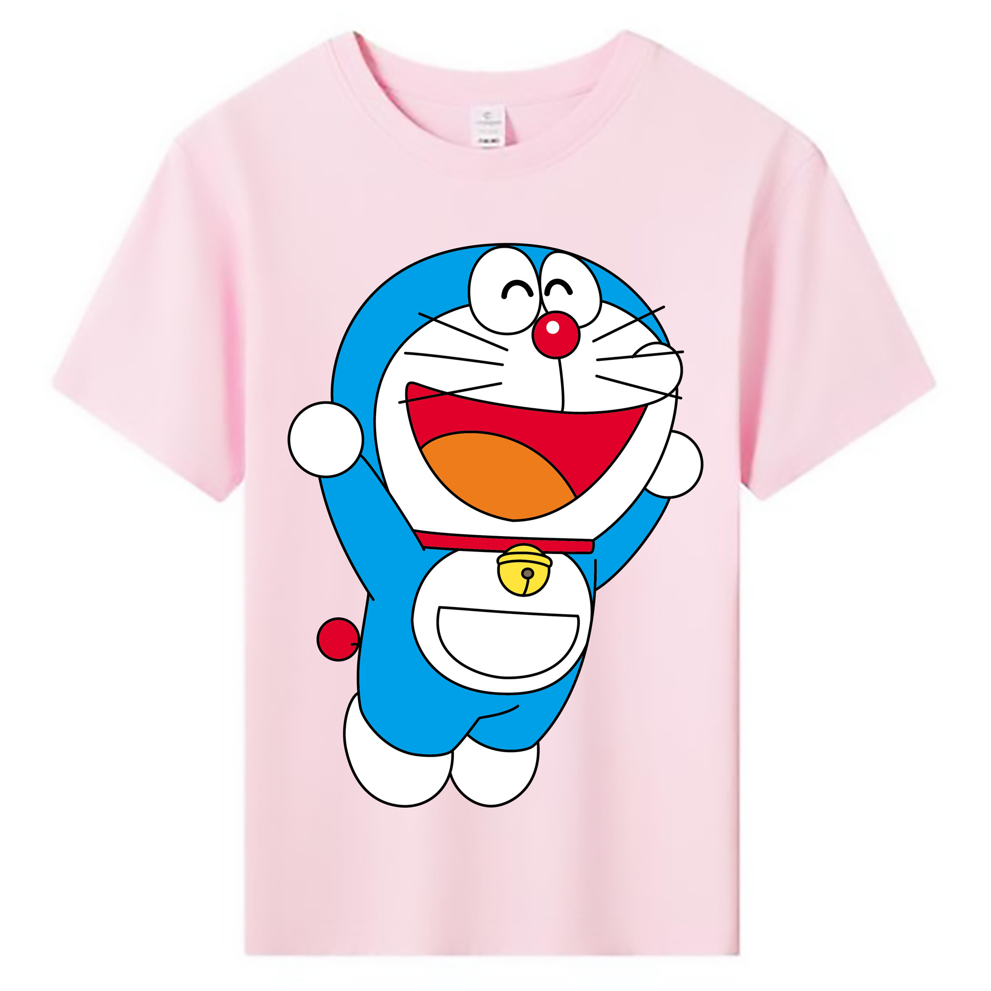 （画像用） ドラえもん Doraemon 綿100％キッズTシャツ（フロントプリント）