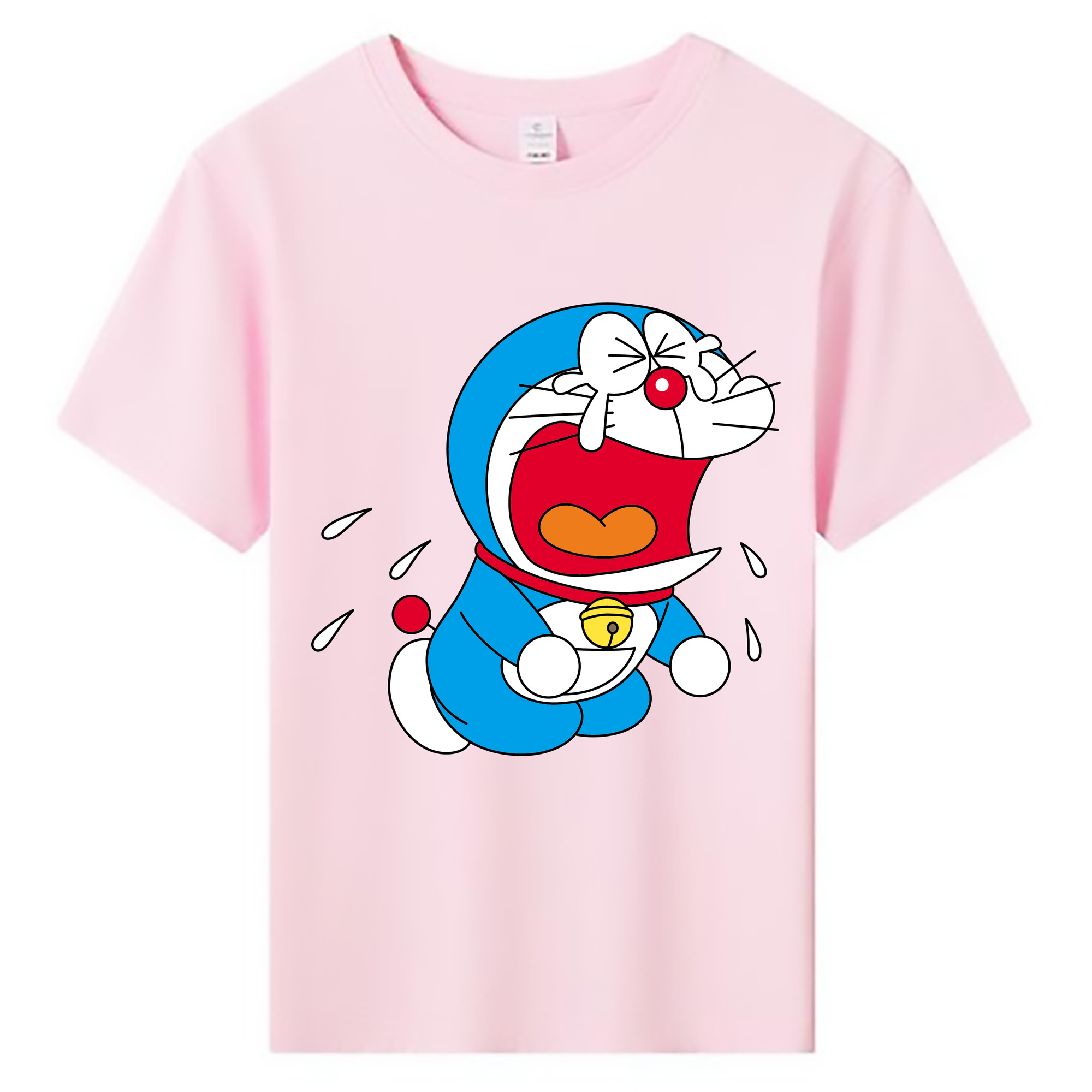 （画像用） ドラえもん Doraemon 綿100％キッズTシャツ（フロントプリント）