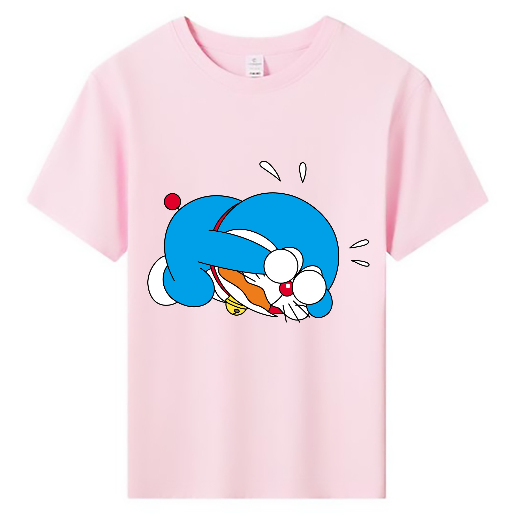 （画像用） ドラえもん Doraemon 綿100％キッズTシャツ（フロントプリント）