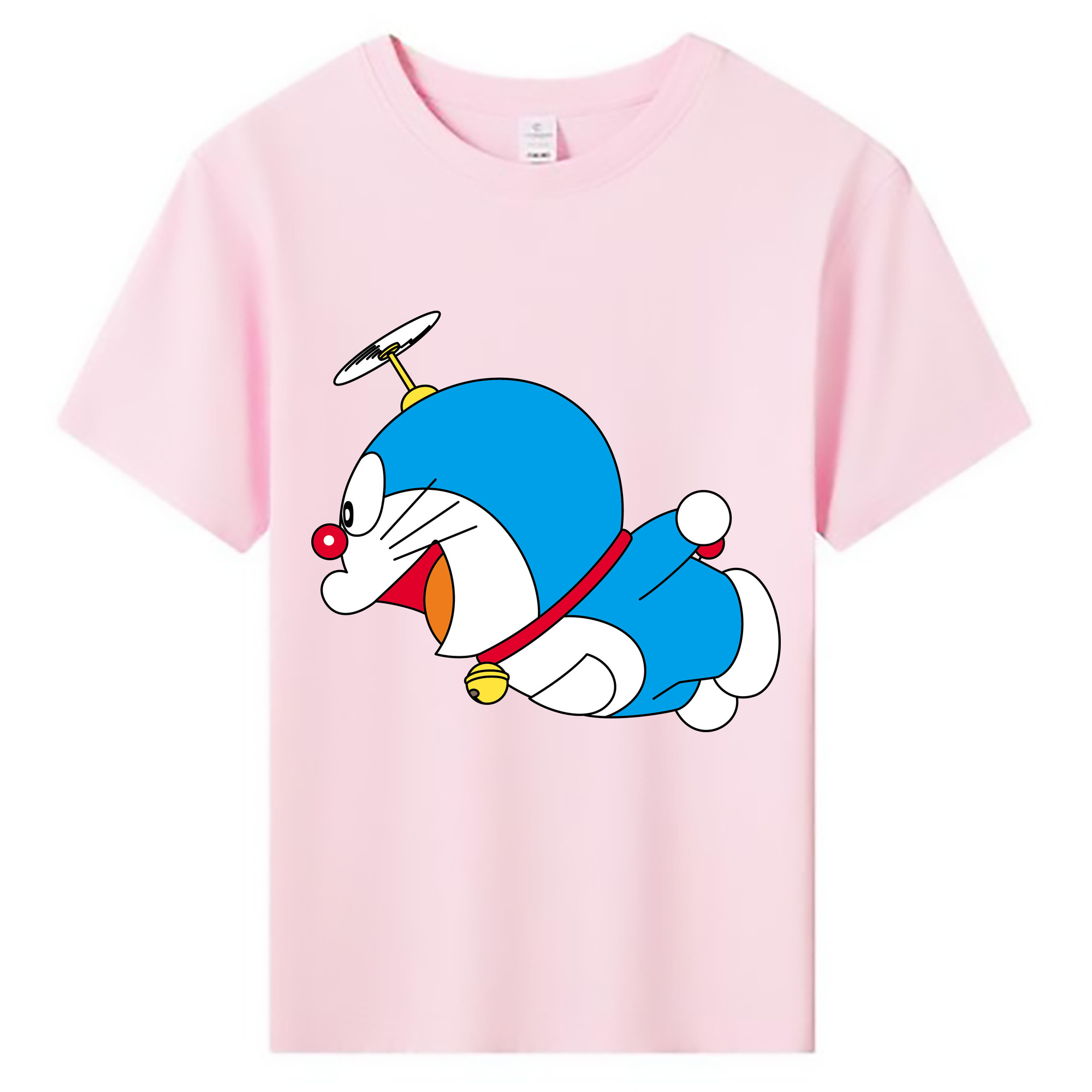 （画像用） ドラえもん Doraemon 綿100％キッズTシャツ（フロントプリント）
