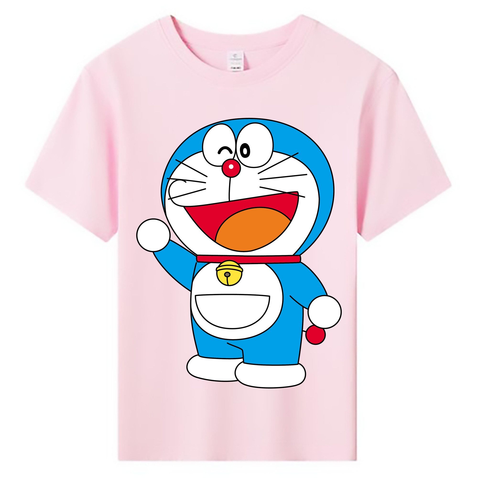 （画像用） ドラえもん Doraemon 綿100％キッズTシャツ（フロントプリント）