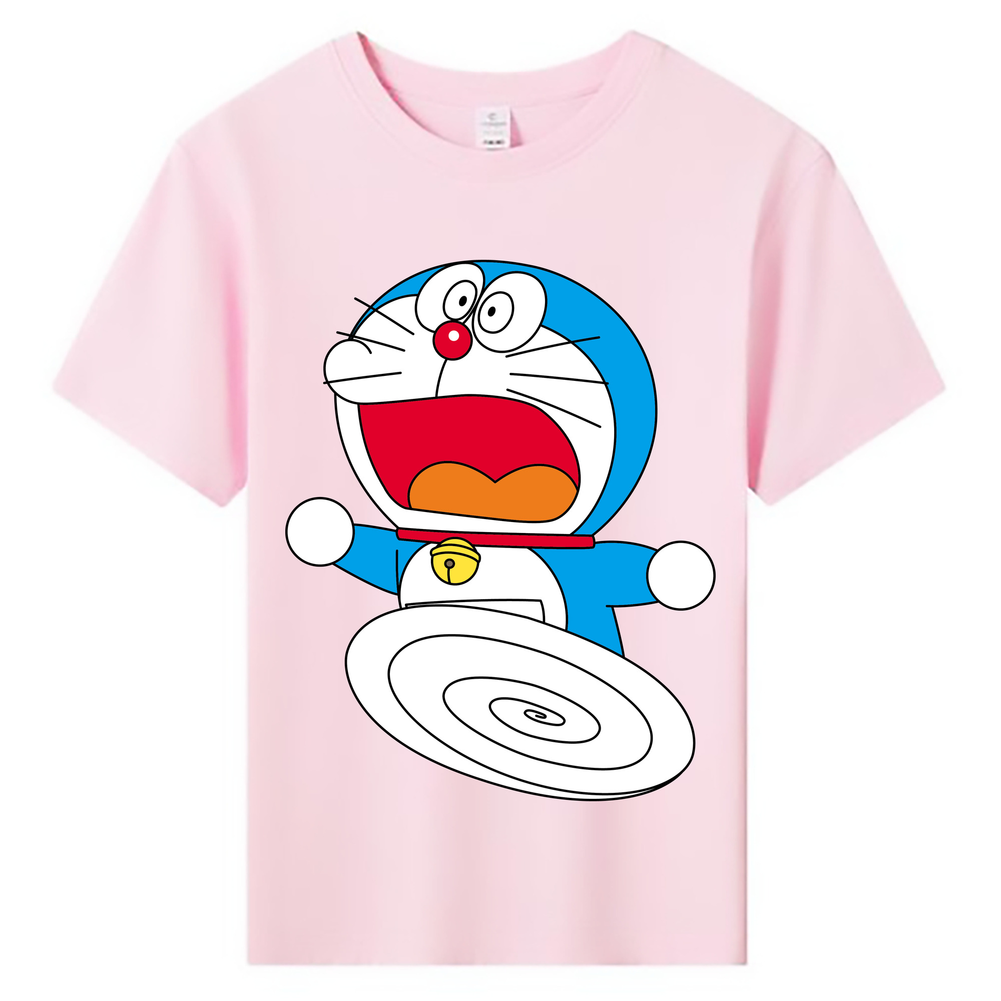 （画像用） ドラえもん Doraemon 綿100％キッズTシャツ（フロントプリント）