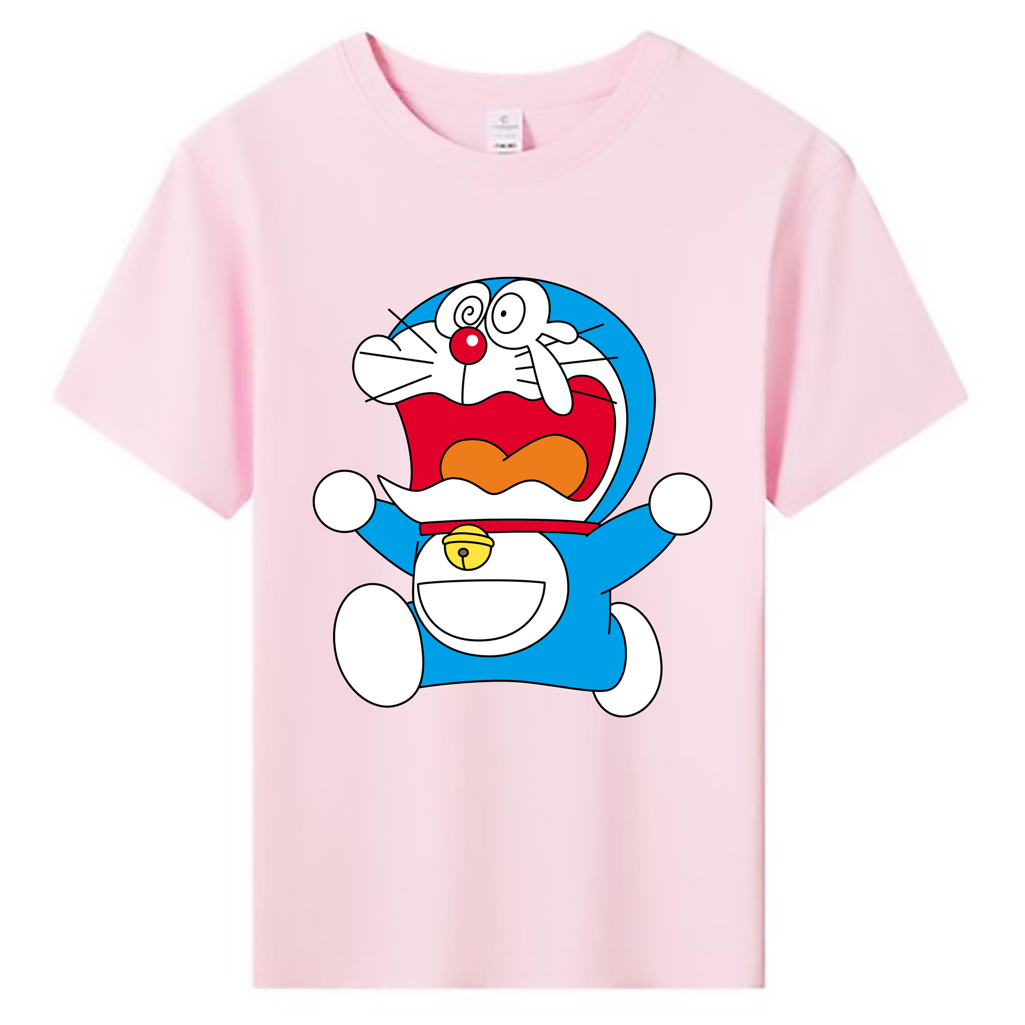 （画像用） ドラえもん Doraemon 綿100％キッズTシャツ（フロントプリント）