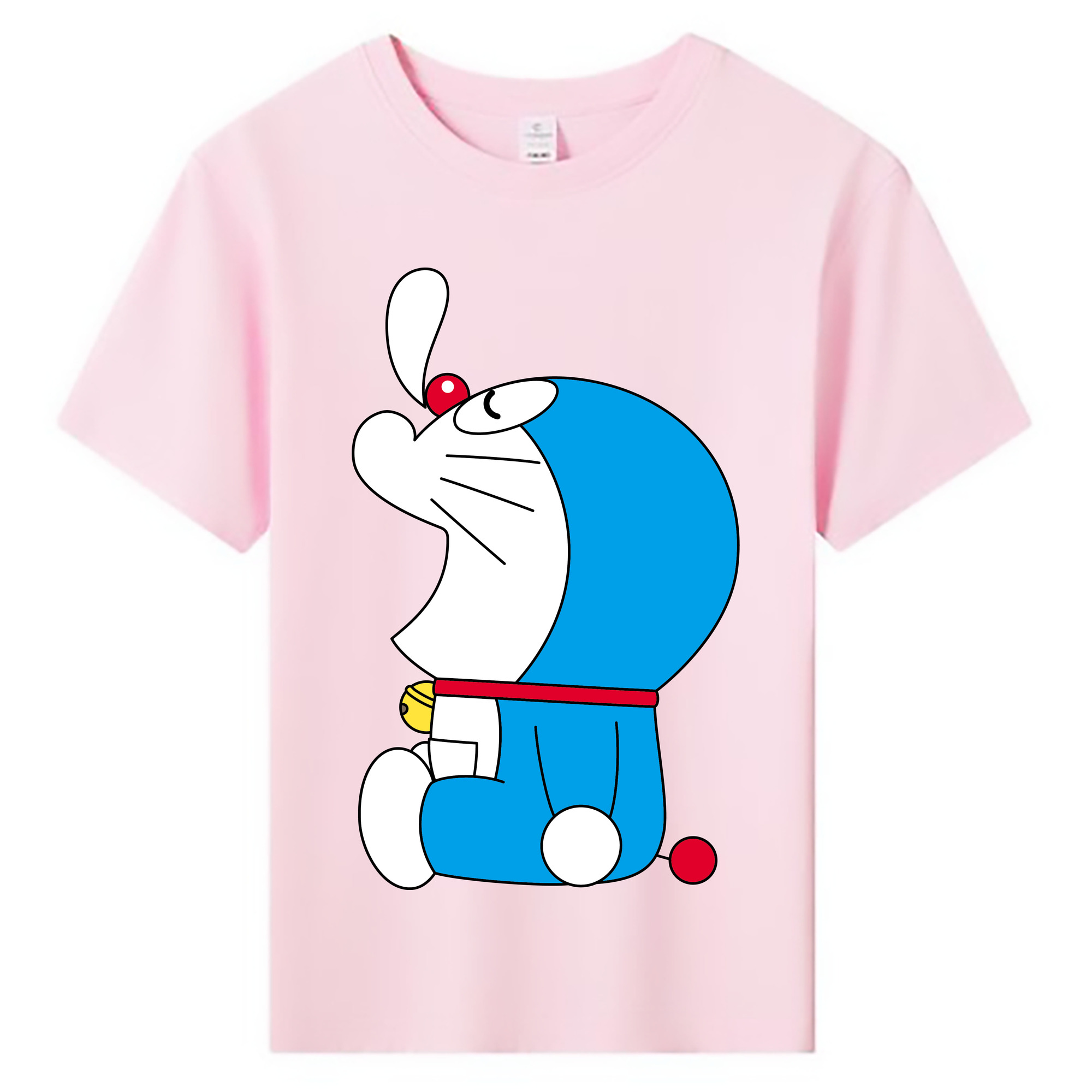 （画像用） ドラえもん Doraemon 綿100％キッズTシャツ（フロントプリント）
