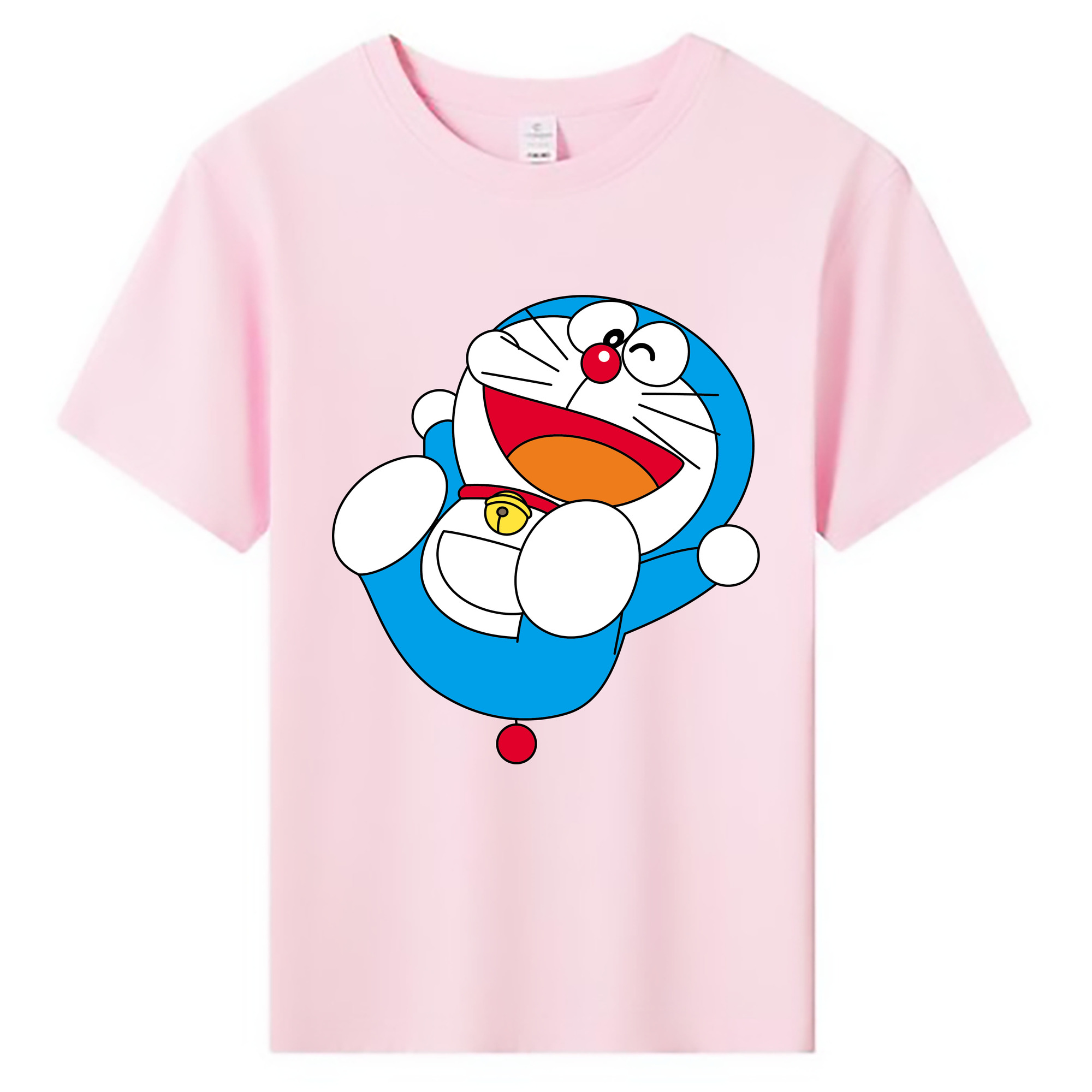 （画像用） ドラえもん Doraemon 綿100％キッズTシャツ（フロントプリント）