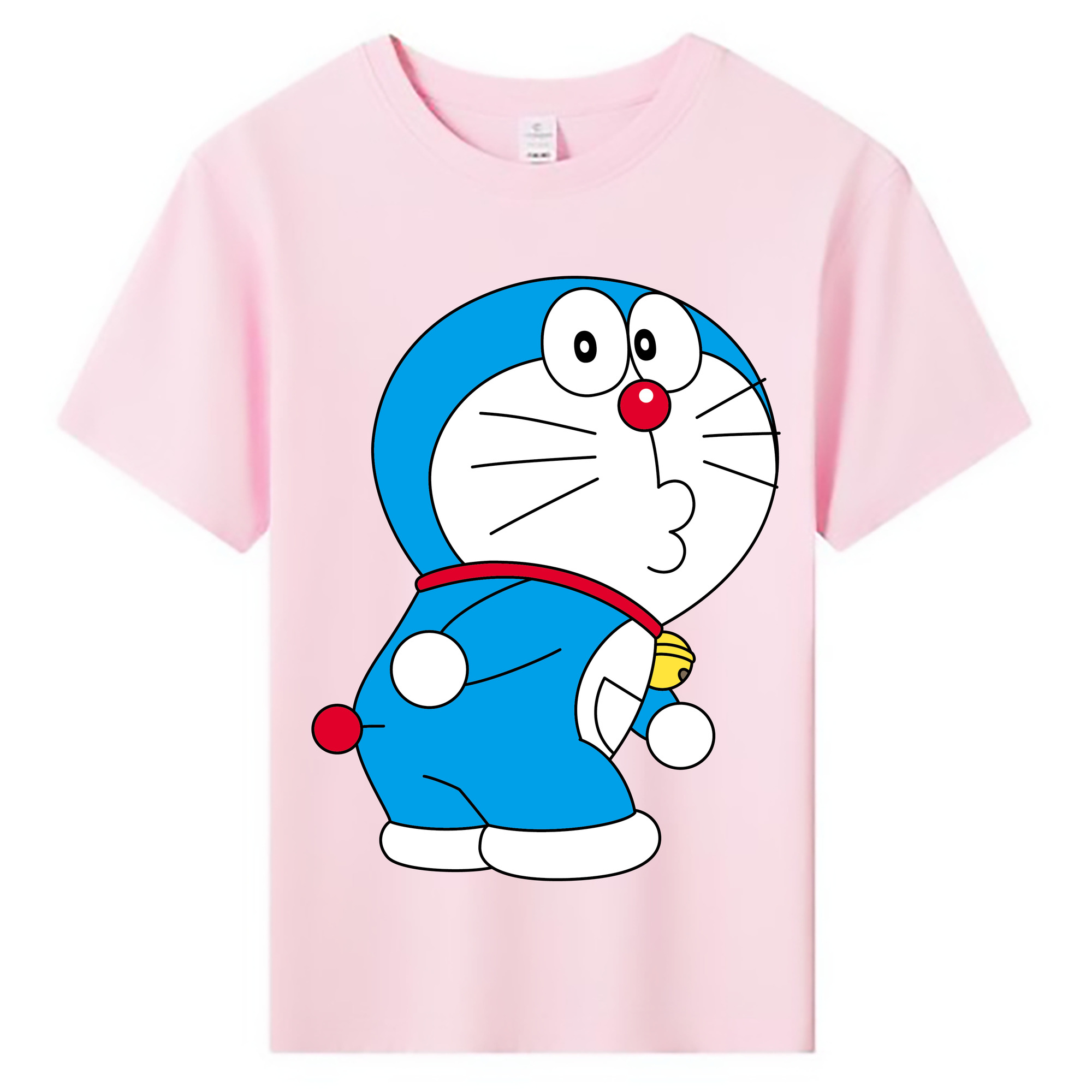 （画像用） ドラえもん Doraemon 綿100％キッズTシャツ（フロントプリント）
