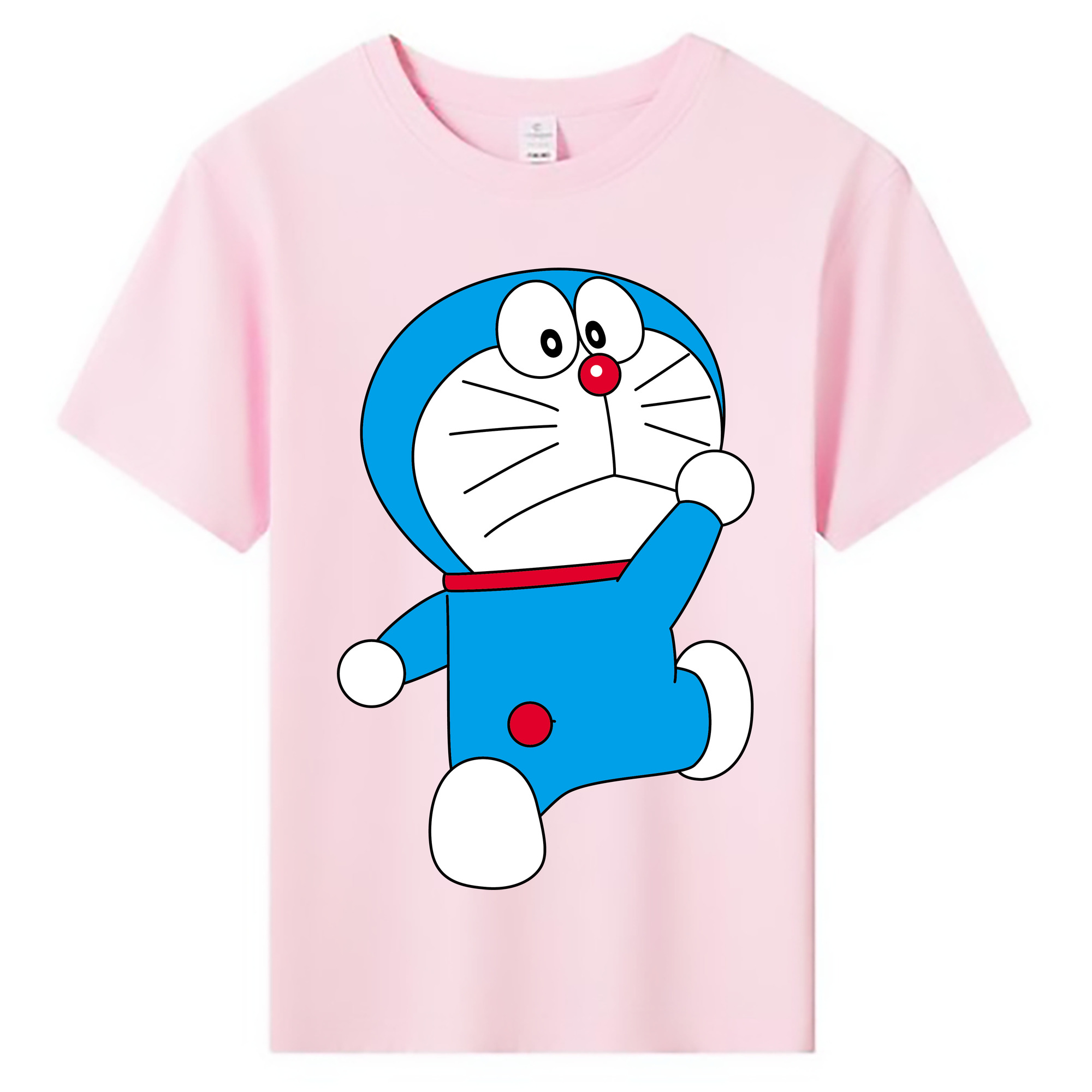 （画像用） ドラえもん Doraemon 綿100％キッズTシャツ（フロントプリント）