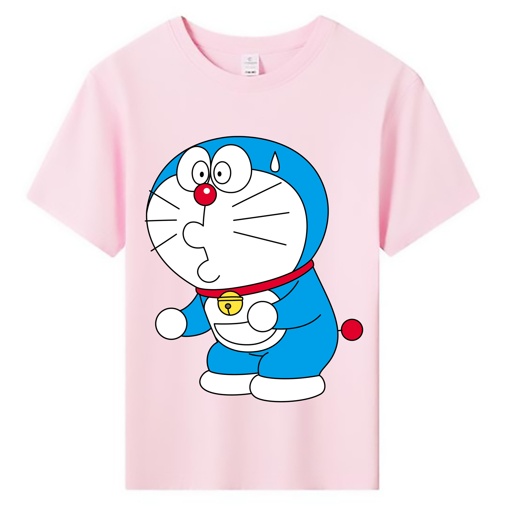 （画像用） ドラえもん Doraemon 綿100％キッズTシャツ（フロントプリント）