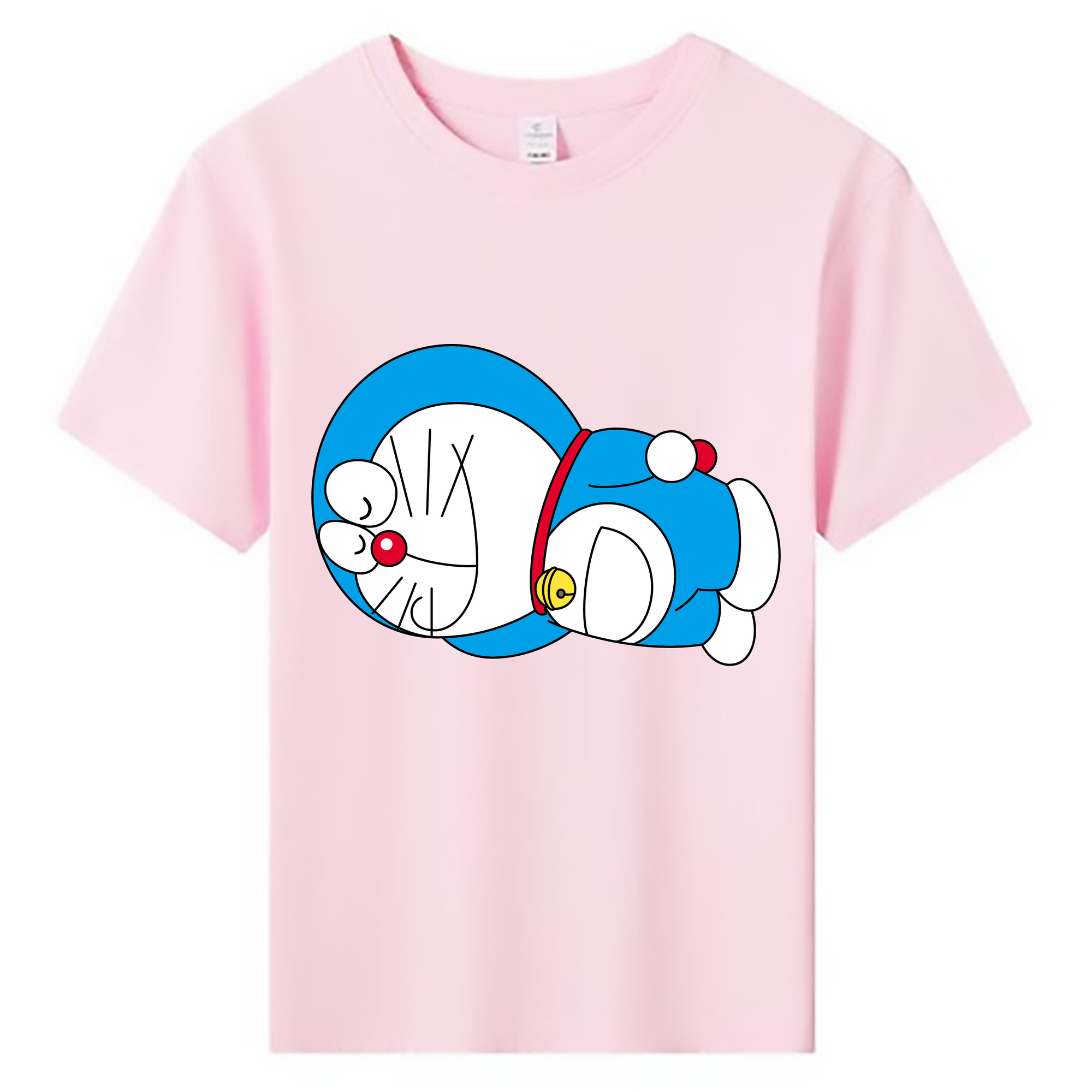 （画像用） ドラえもん Doraemon 綿100％キッズTシャツ（フロントプリント）