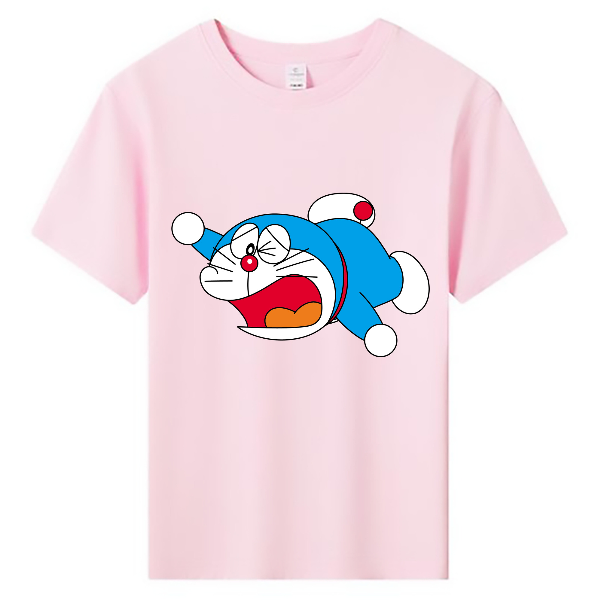（画像用） ドラえもん Doraemon 綿100％キッズTシャツ（フロントプリント）