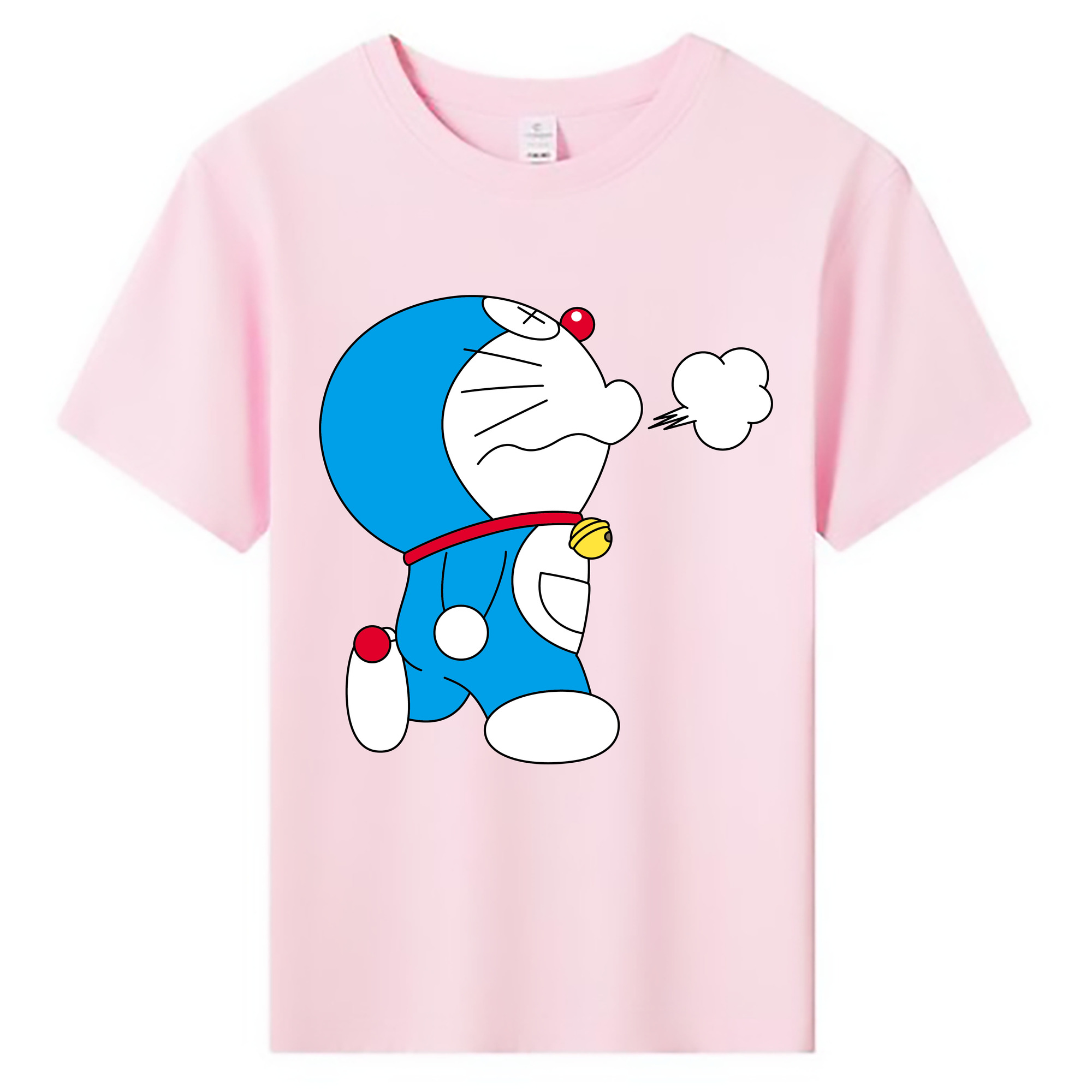 （画像用） ドラえもん Doraemon 綿100％キッズTシャツ（フロントプリント）