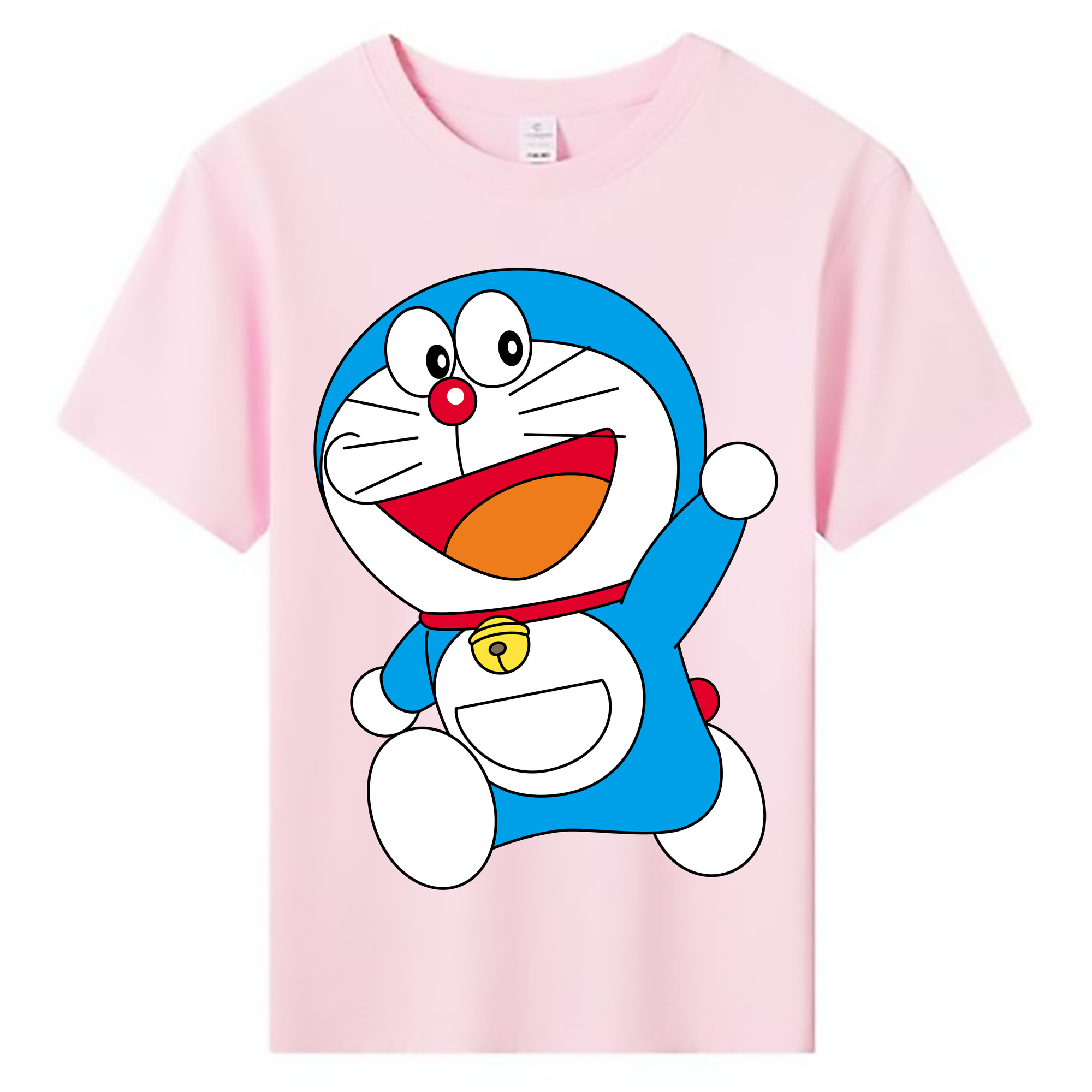 （画像用） ドラえもん Doraemon 綿100％キッズTシャツ（フロントプリント）