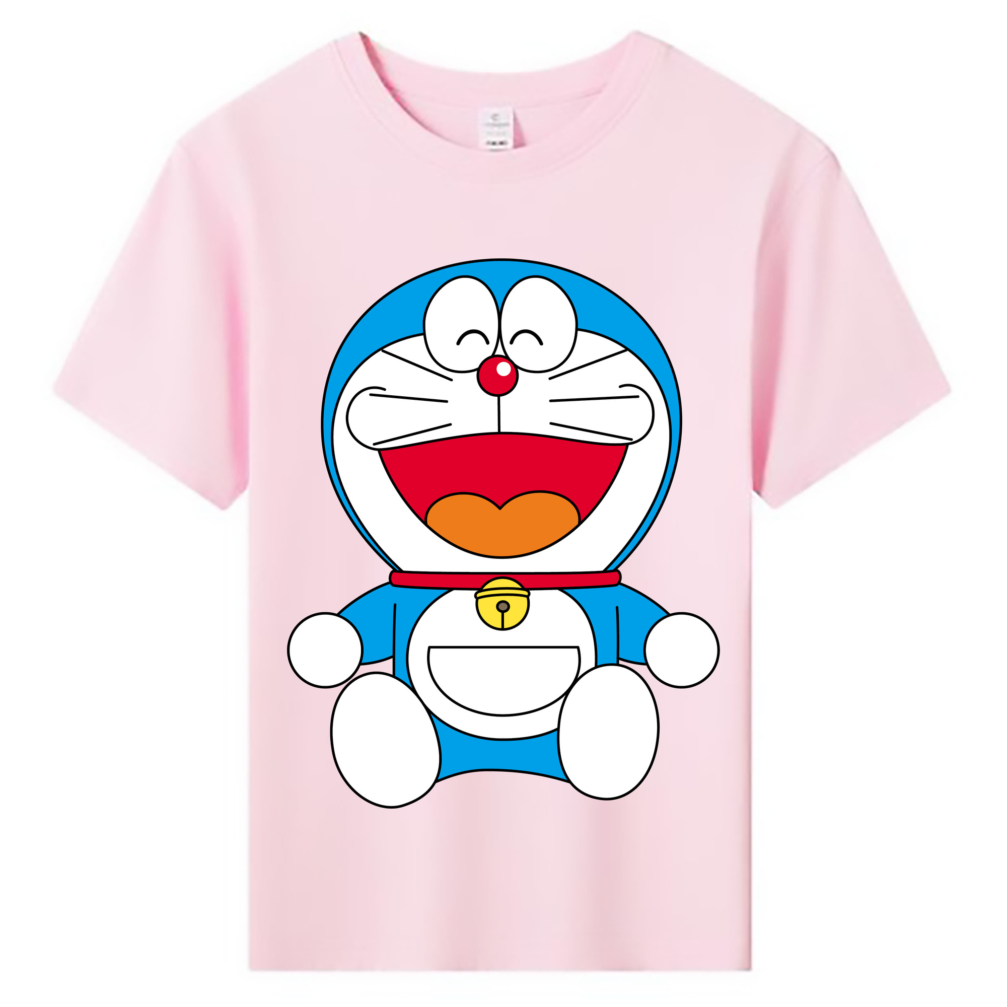 （画像用） ドラえもん Doraemon 綿100％キッズTシャツ（フロントプリント）